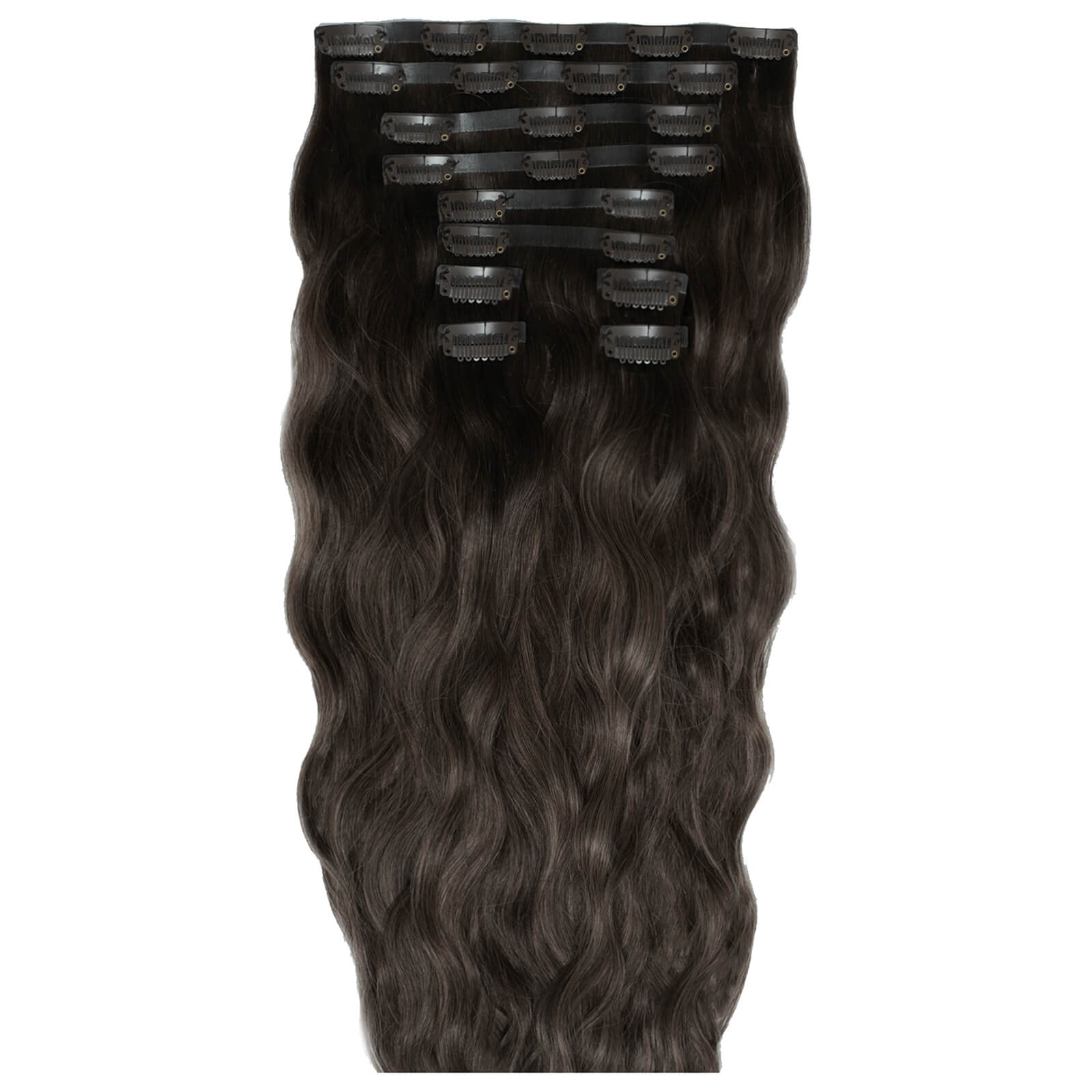 

Beauty Works 18 Inch Beach Wave Double Hair Extension Set (Various Shades) - Raven