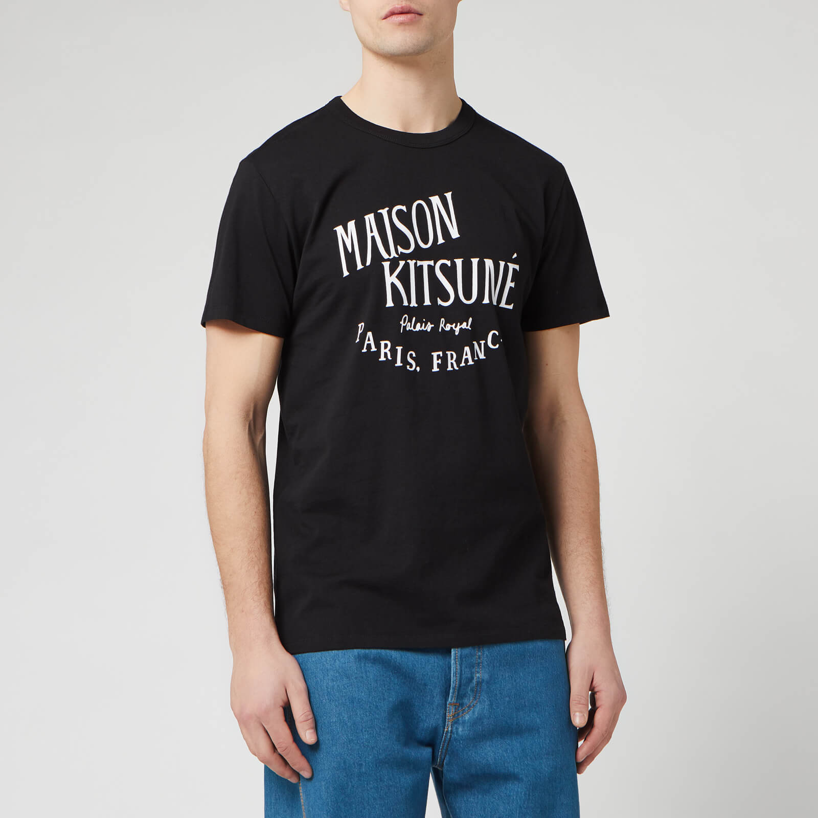 Maison Kitsuné Men's Palais Royal Classic T-Shirt - Black - XL