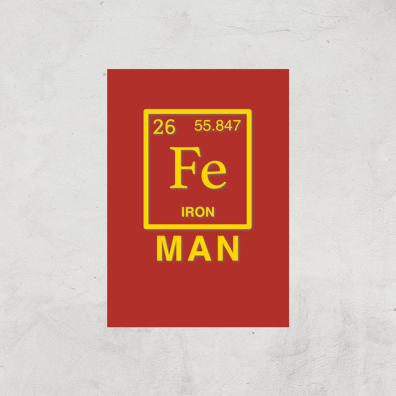 Fe Man Art Print - A3 - Print Only