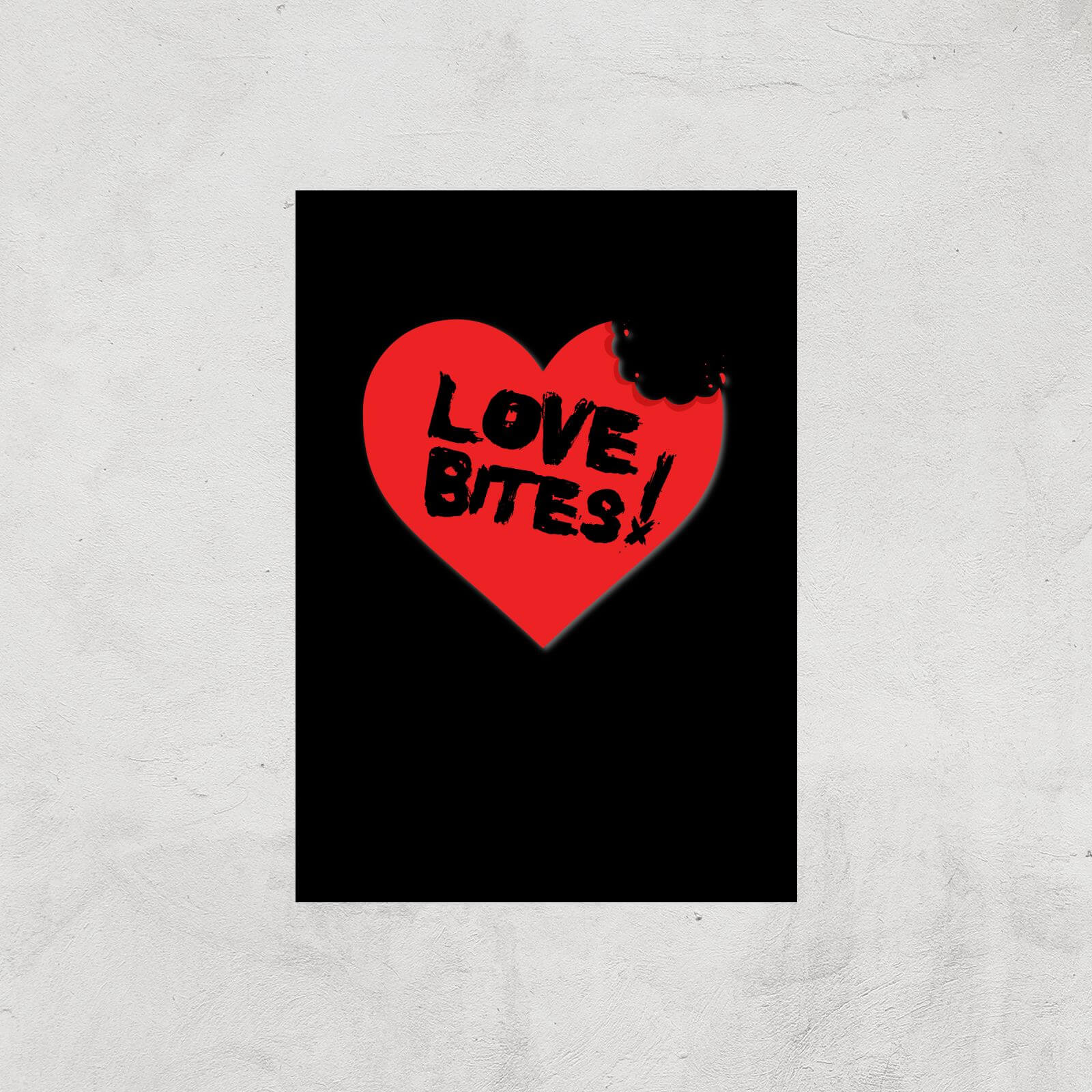 Love Bites Art Print - A3 - Print Only