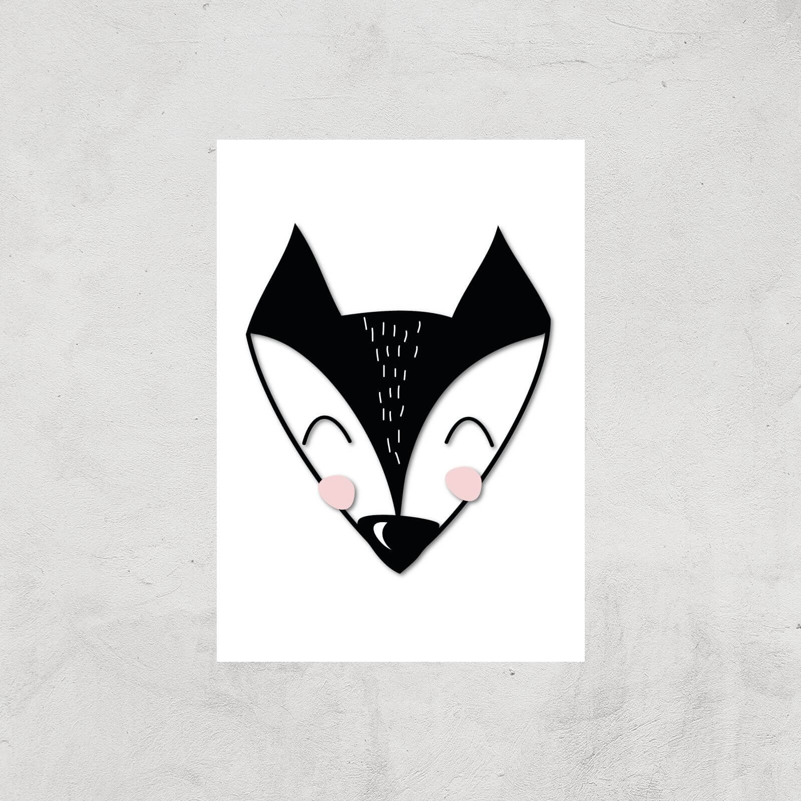 Fox Art Print - A3 - Print Only