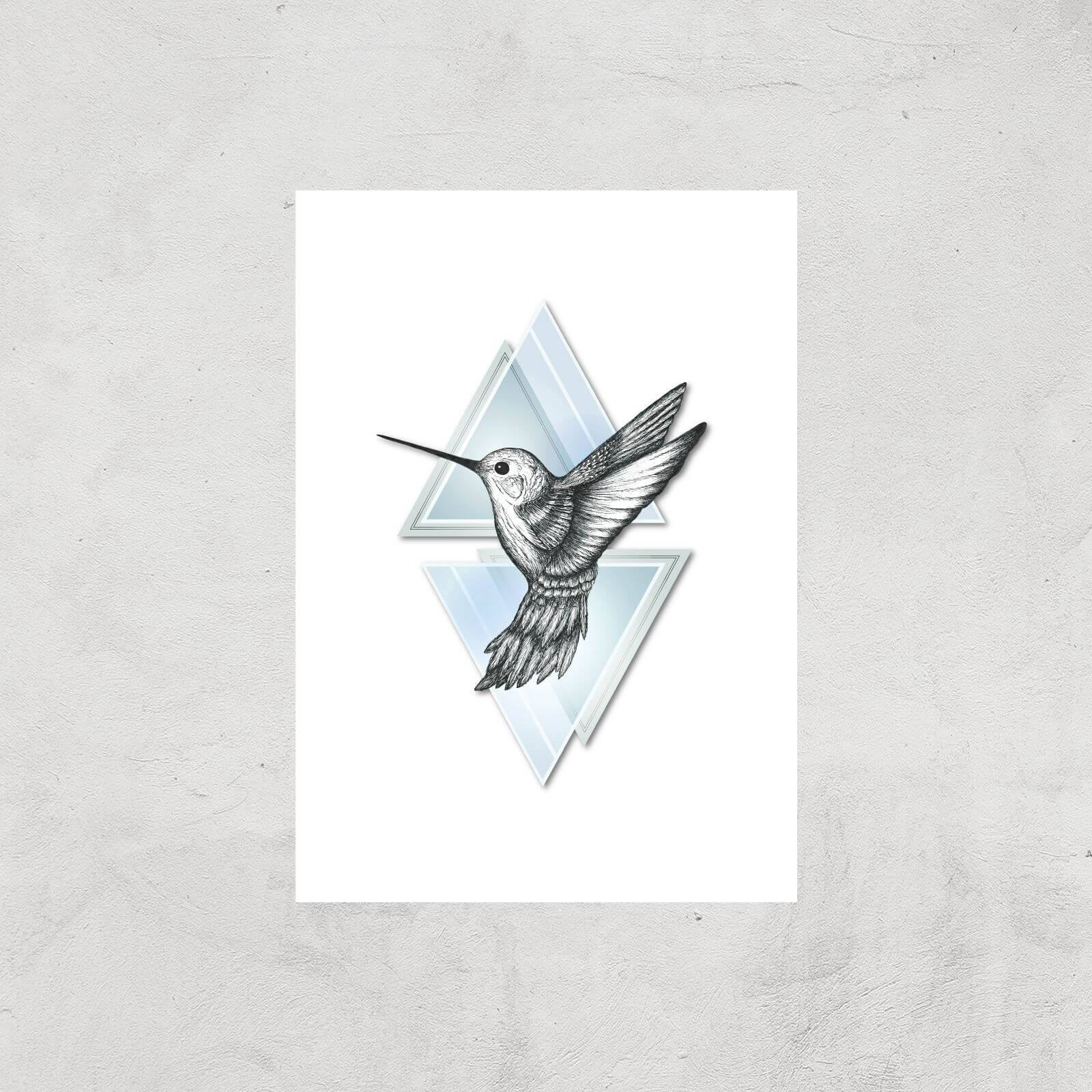 Hummingbird Art Print - A4 - Print Only