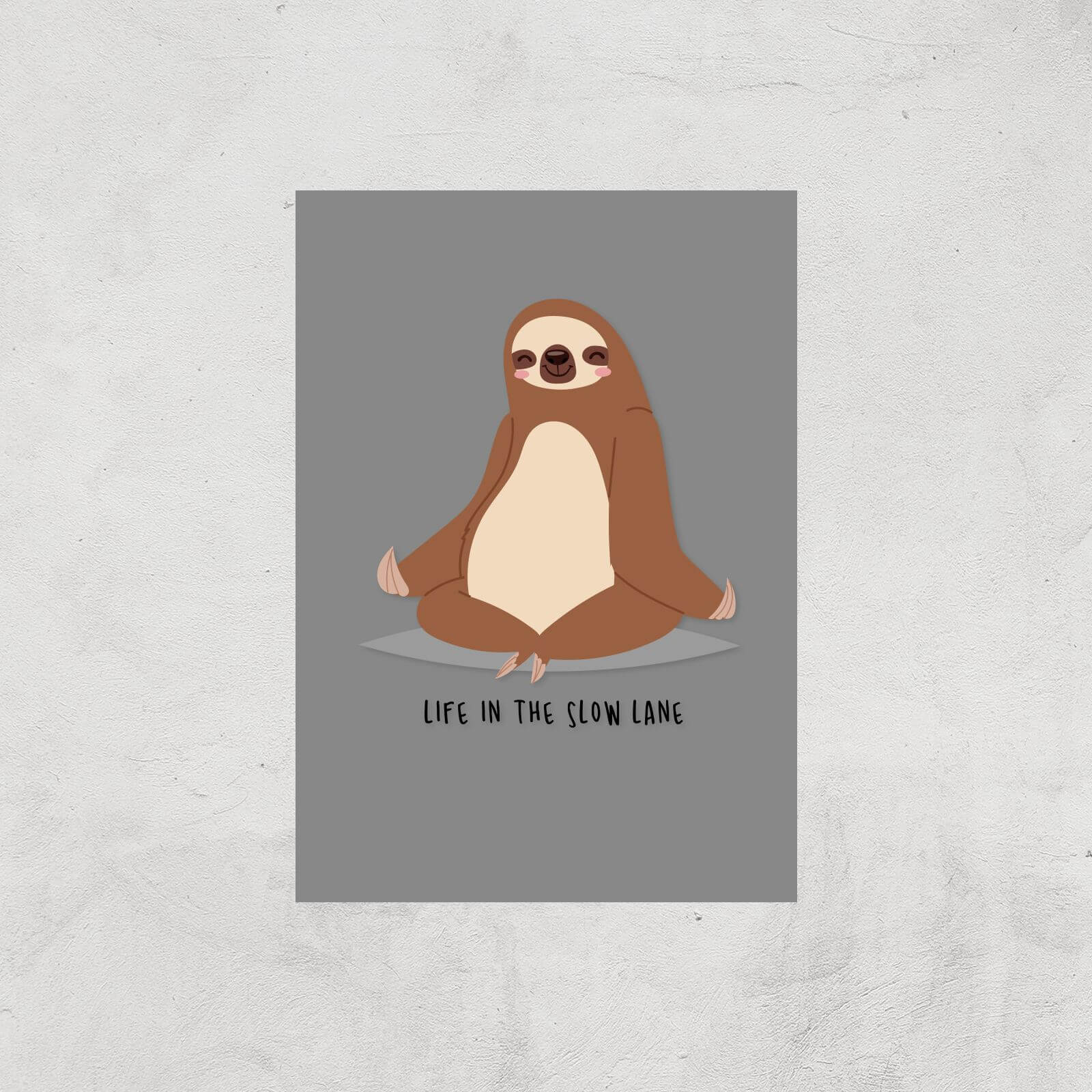 Life In The Slow Lane Art Print - A4 - Print Only