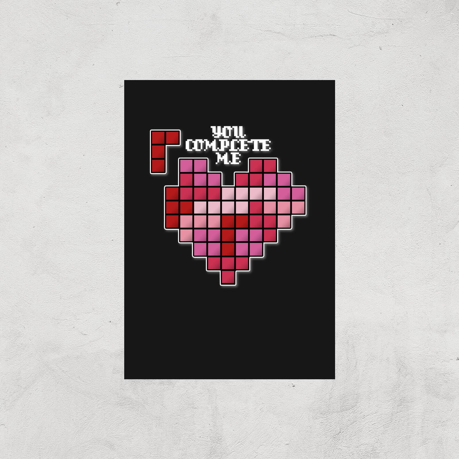 You Complete Me Art Print - A3 - Print Only