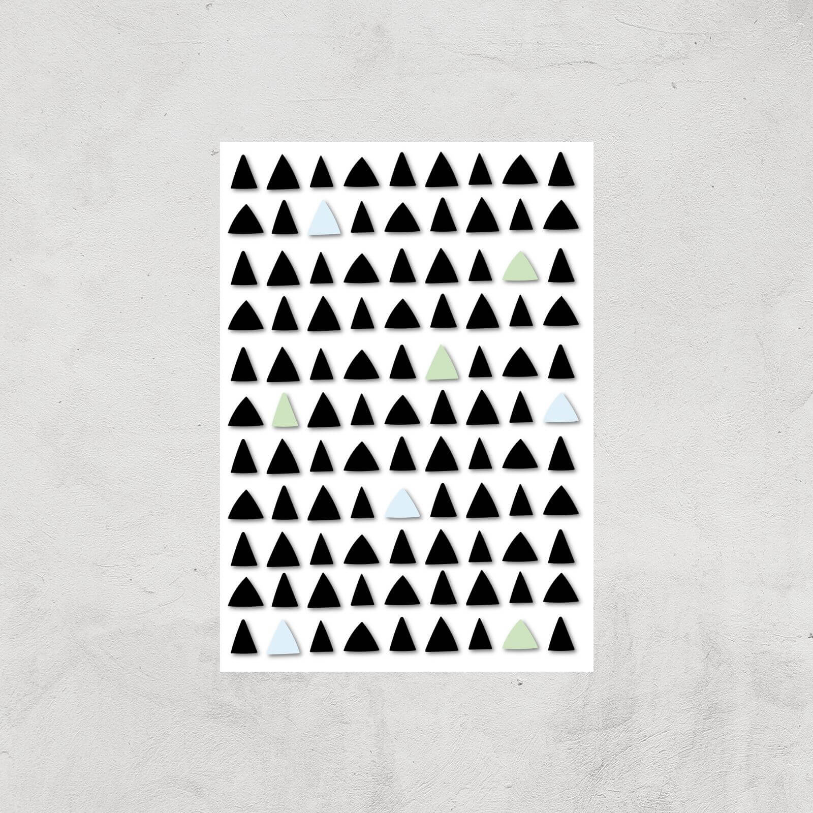 Triangles Art Print - A3 - Print Only