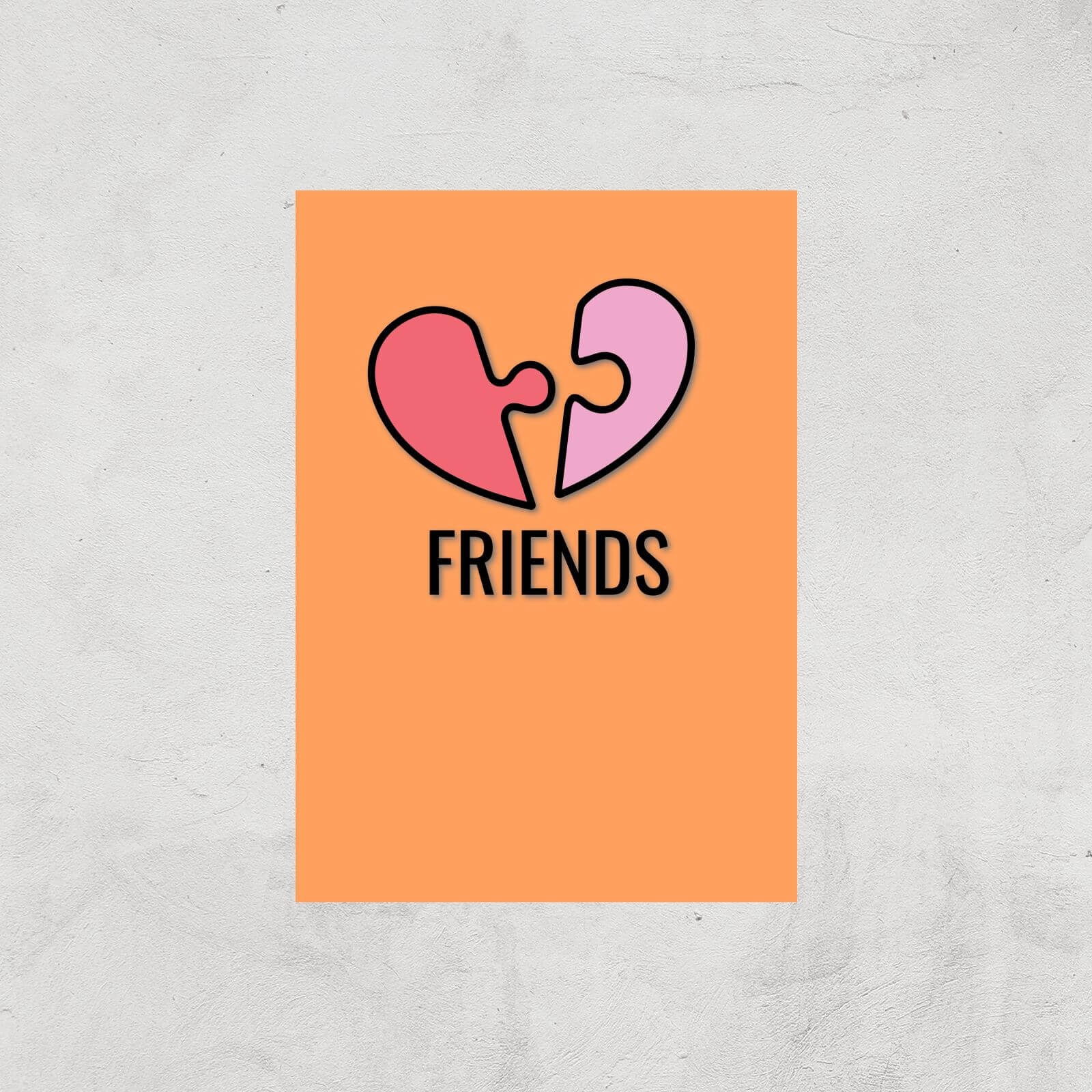 Friends Art Print - A4 - Print Only