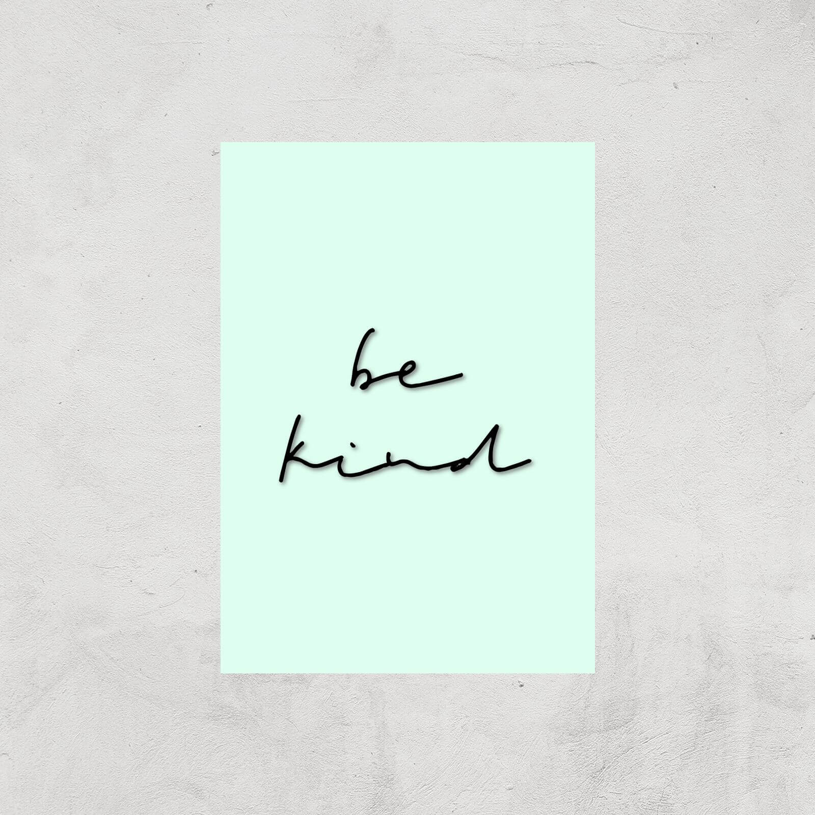 Be Kind Art Print - A3 - Print Only
