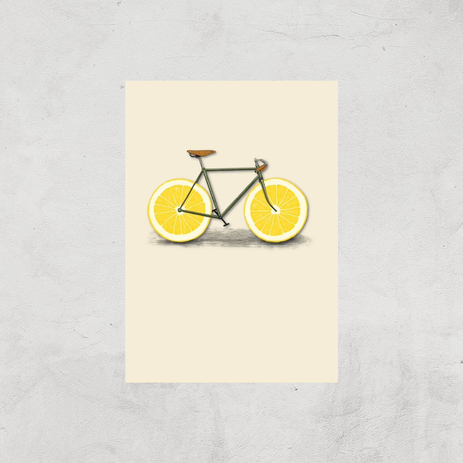 Citrus Lemon Art Print - A4 - Print Only