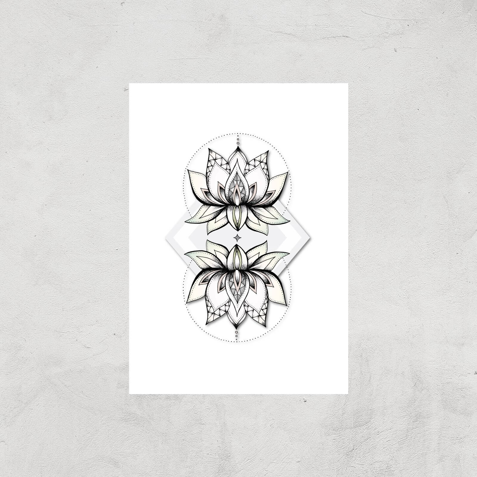 Lotus Art Print - A4 - Print Only