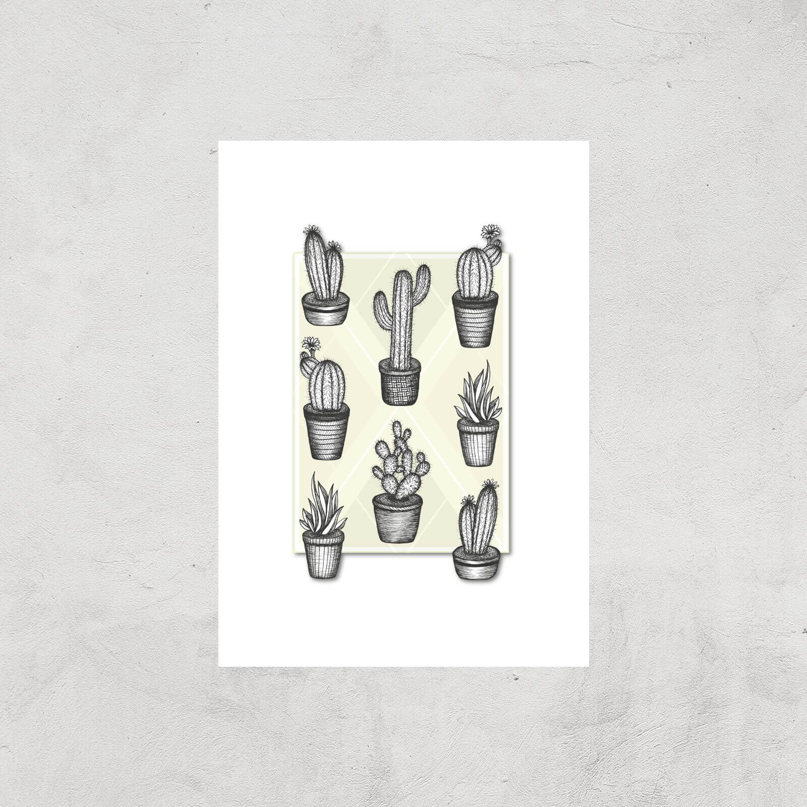 Prickly Friends Art Print - A3 - Print Only