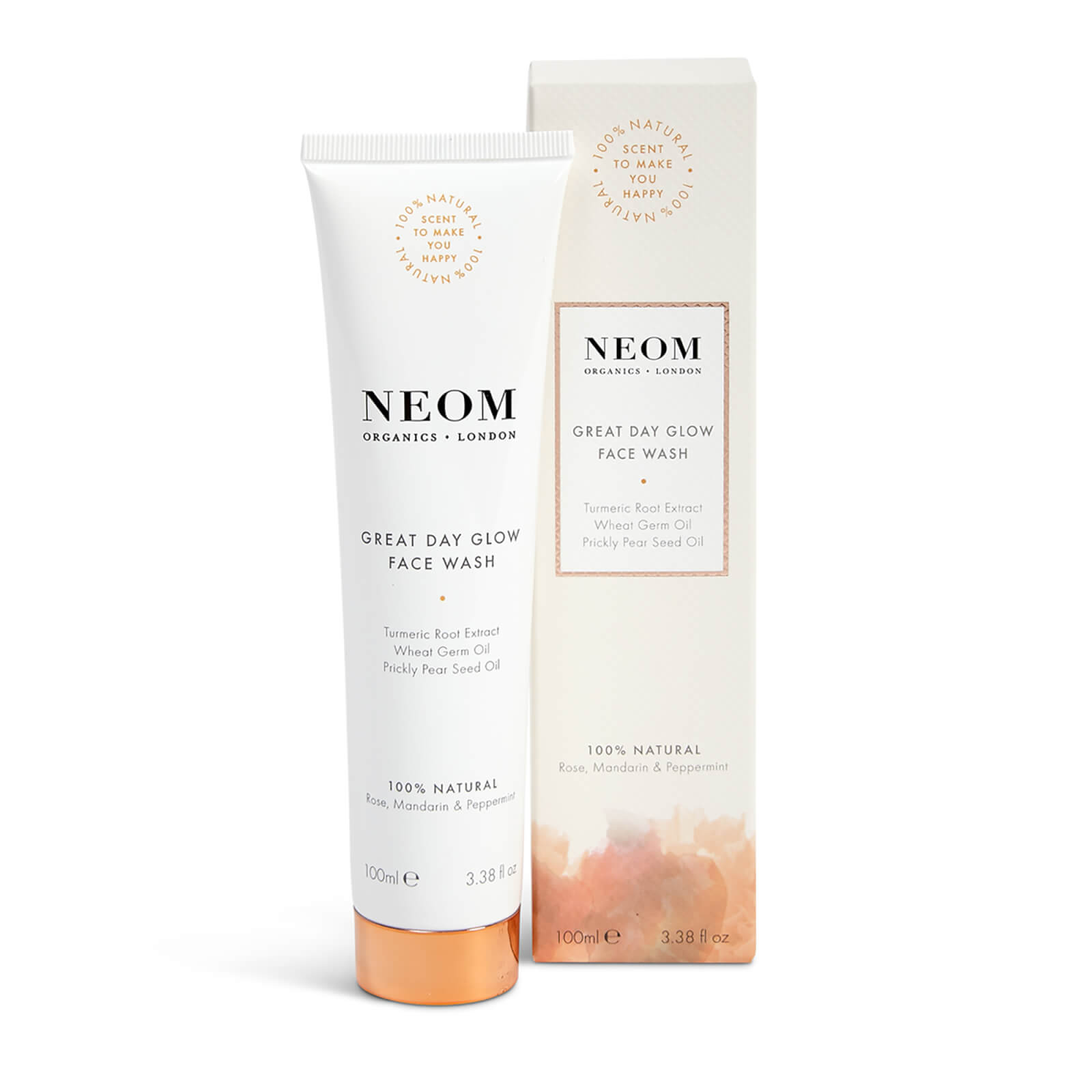 NEOM NEOM GREAT DAY GLOW FACE WASH 100ML,1222013