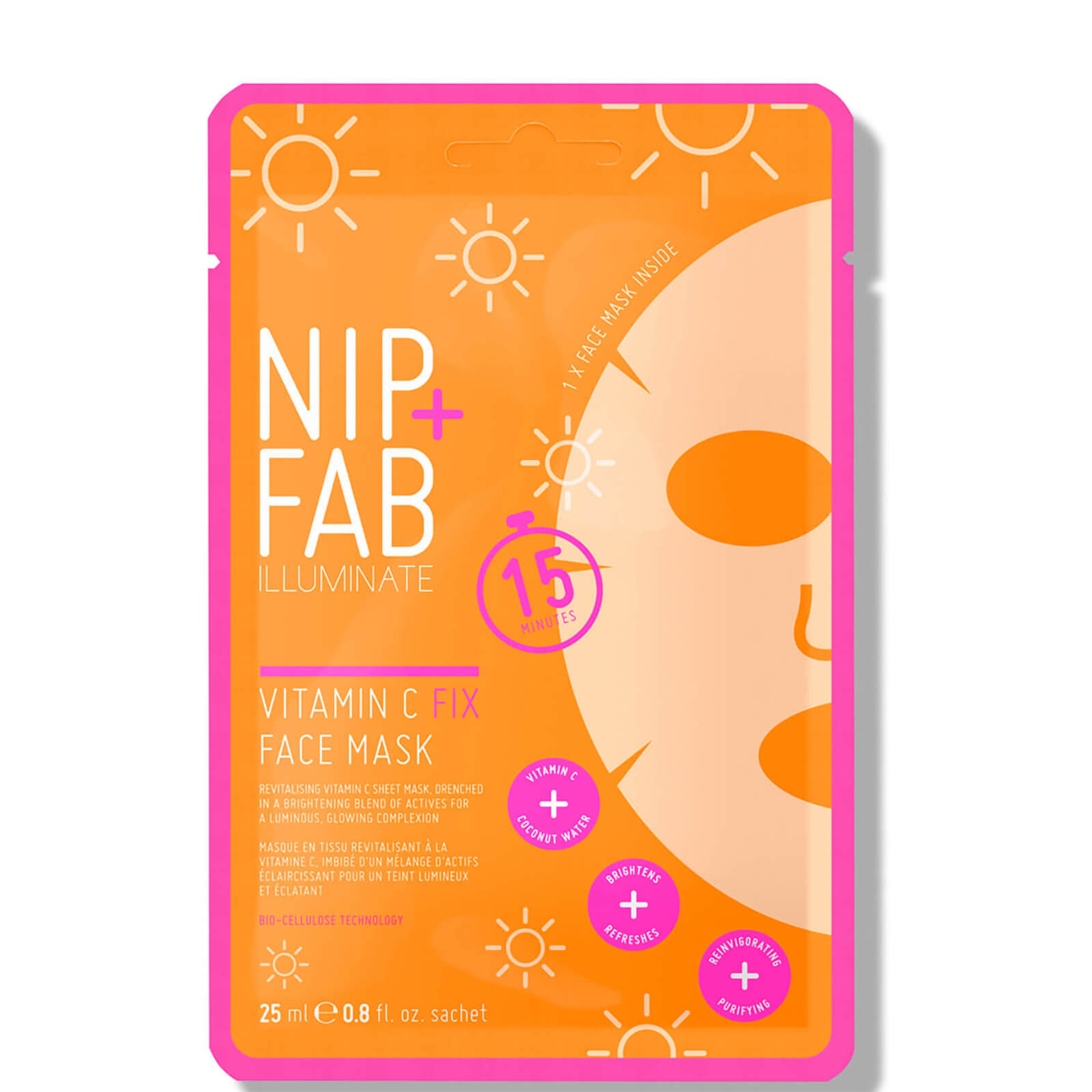 Image of NIP+FAB Vitamin C Fix Face Mask 10g