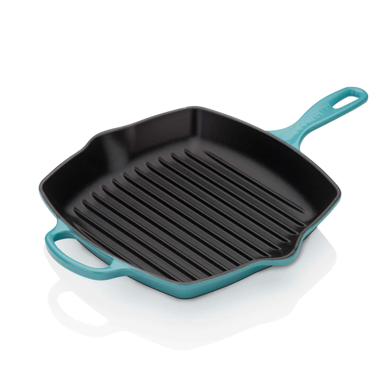 Photos - Other kitchen utensils Le Creuset Signature Cast Iron Square Grillet - 26cm - Teal 201832617 