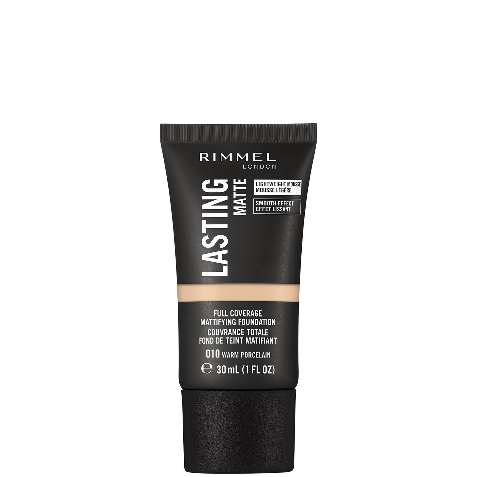

Rimmel London Lasting Matte Foundation 30ml (Various Shades) - 010 Warm Porcelain