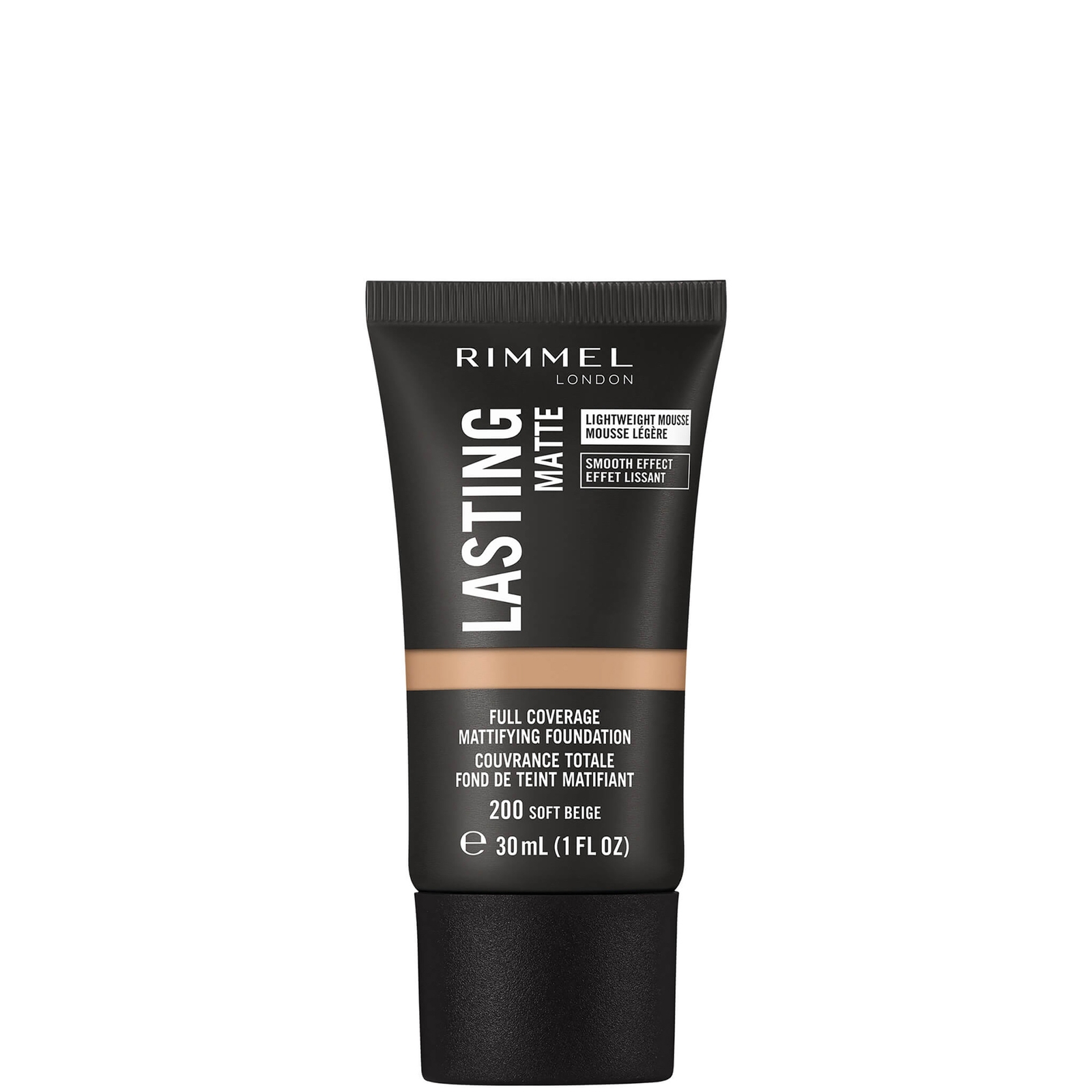 

Rimmel London Lasting Matte Foundation 30ml (Various Shades) - 200 Soft Beige