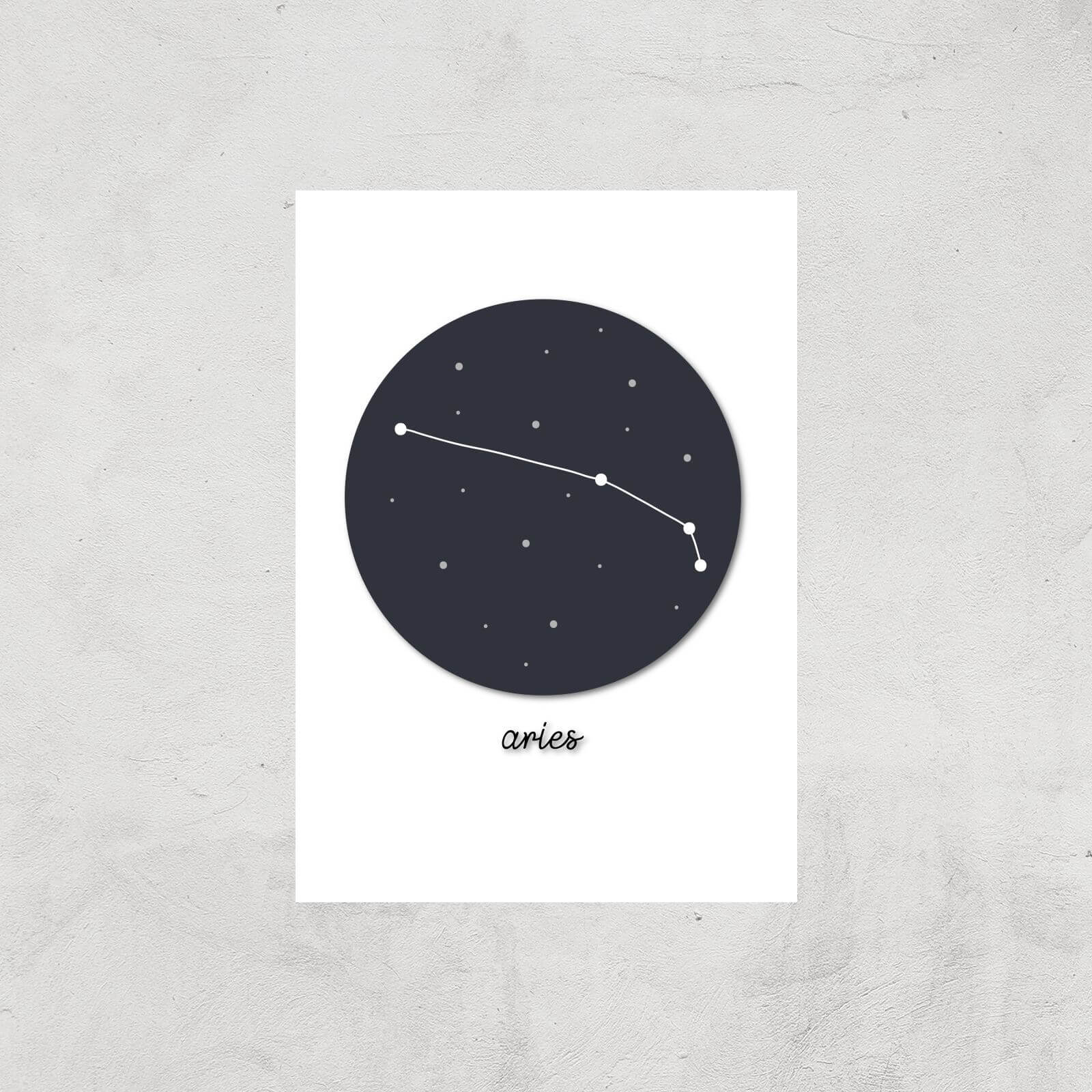 Aries Art Print - A4 - Print Only