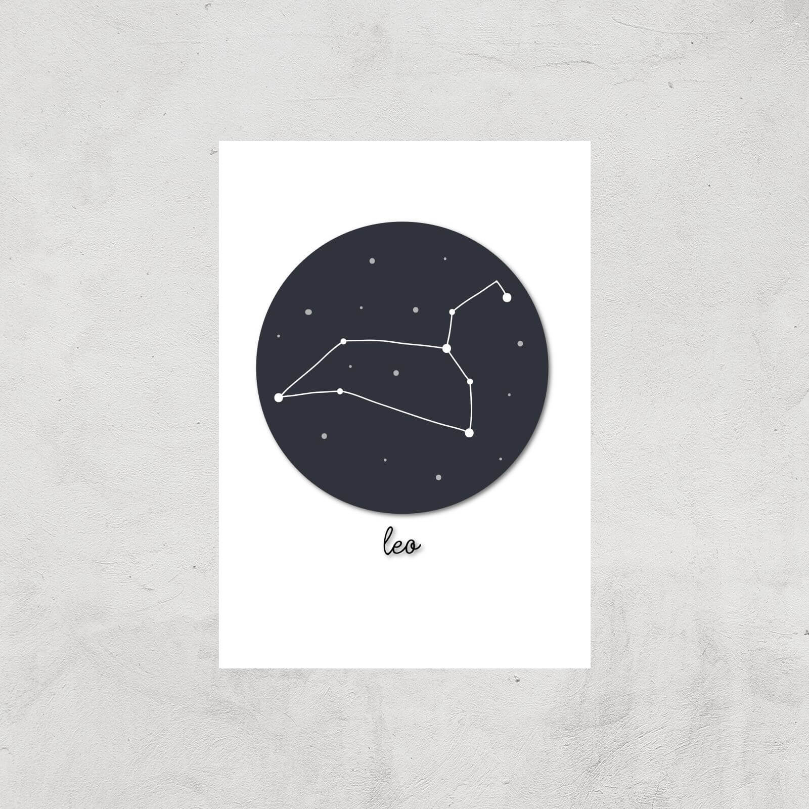 Leo Art Print - A4 - Print Only