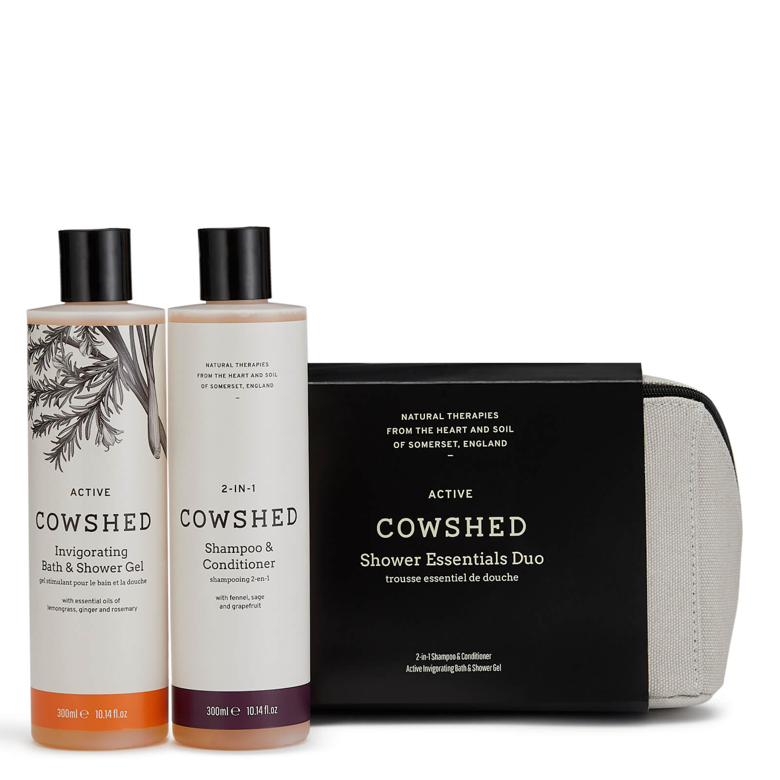

Cowshed active Invigorating Essentials Set