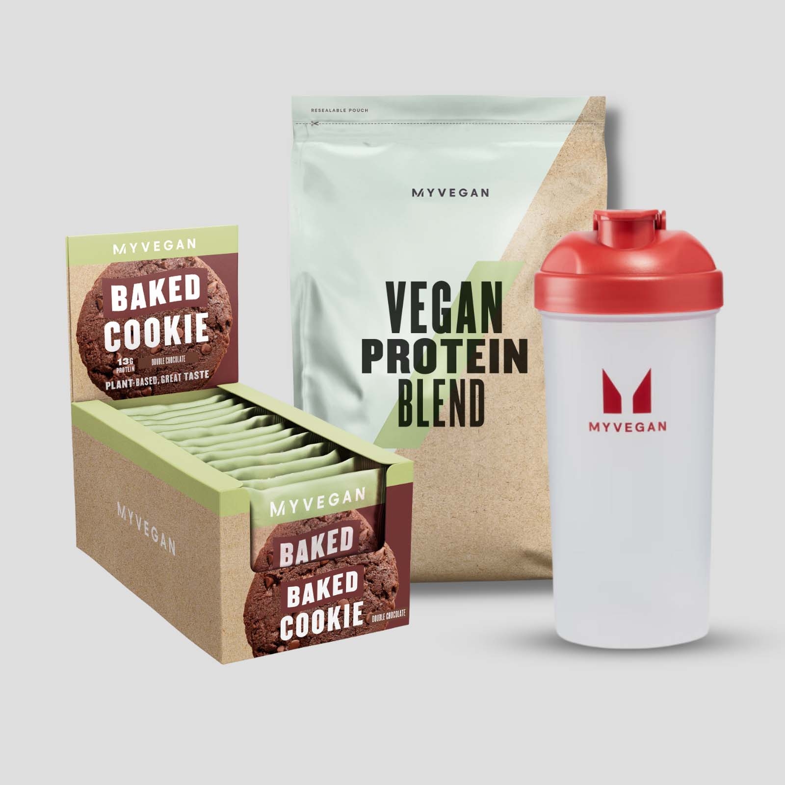 Vegan Starter Bundle - Choc Chip - 500g - Unflavoured