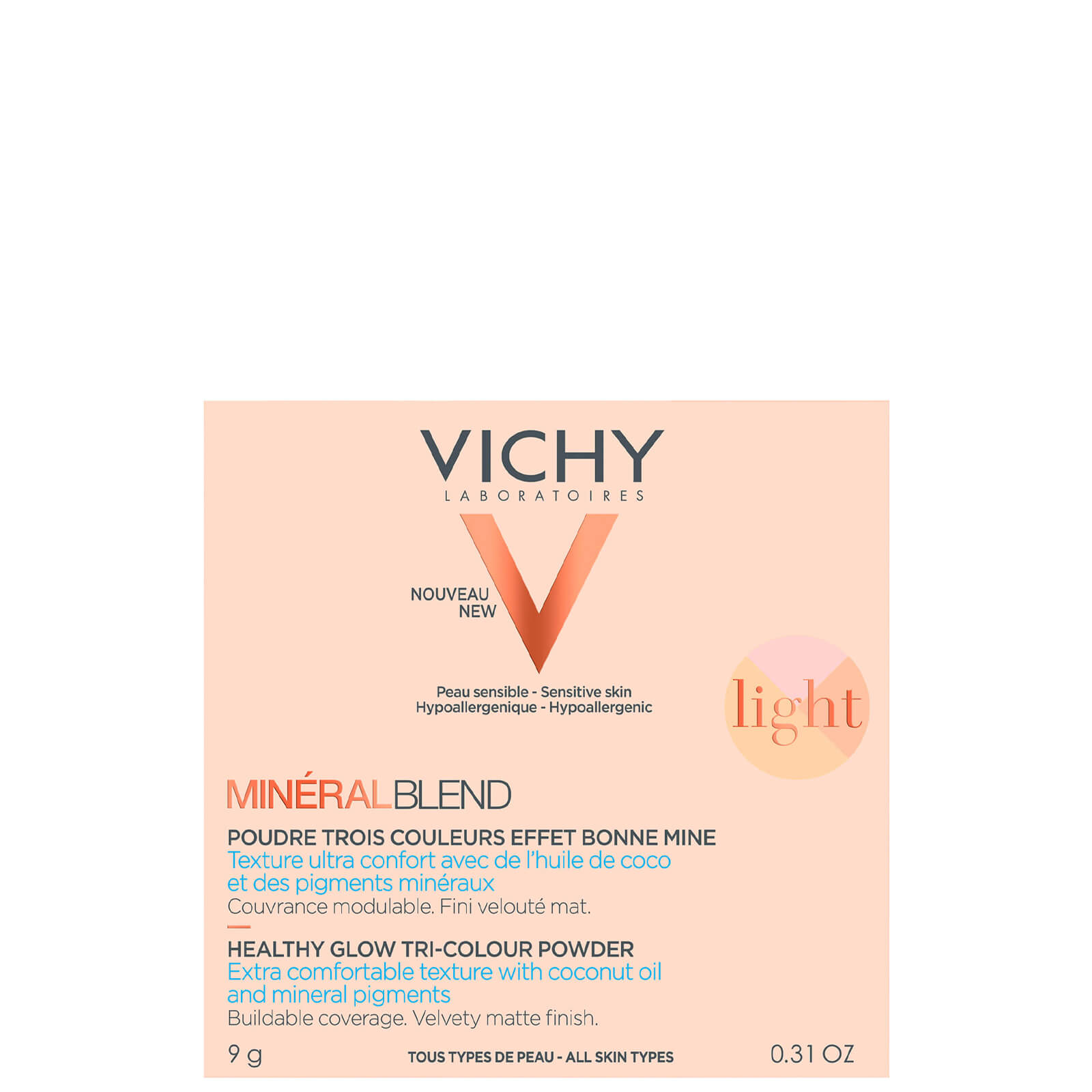 VICHY Mineralblend Tri-Colour Fair Powder 9g