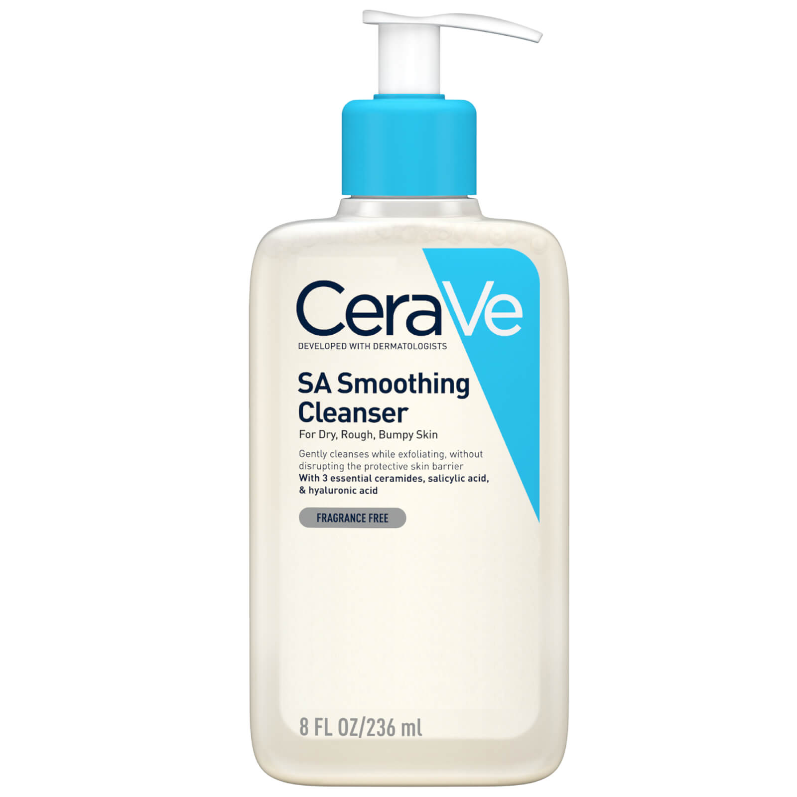 Image of CeraVe SA Smoothing Detergente con Acido Salicilico per Pelle Secca, Ruvida & Irregolare
