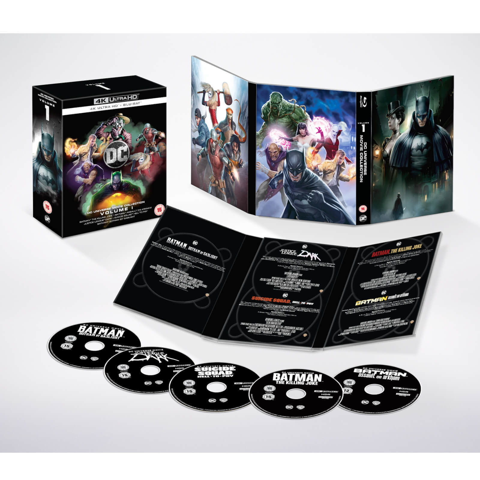 DC Animated Collection: Volume 1 - 4K Ultra HD