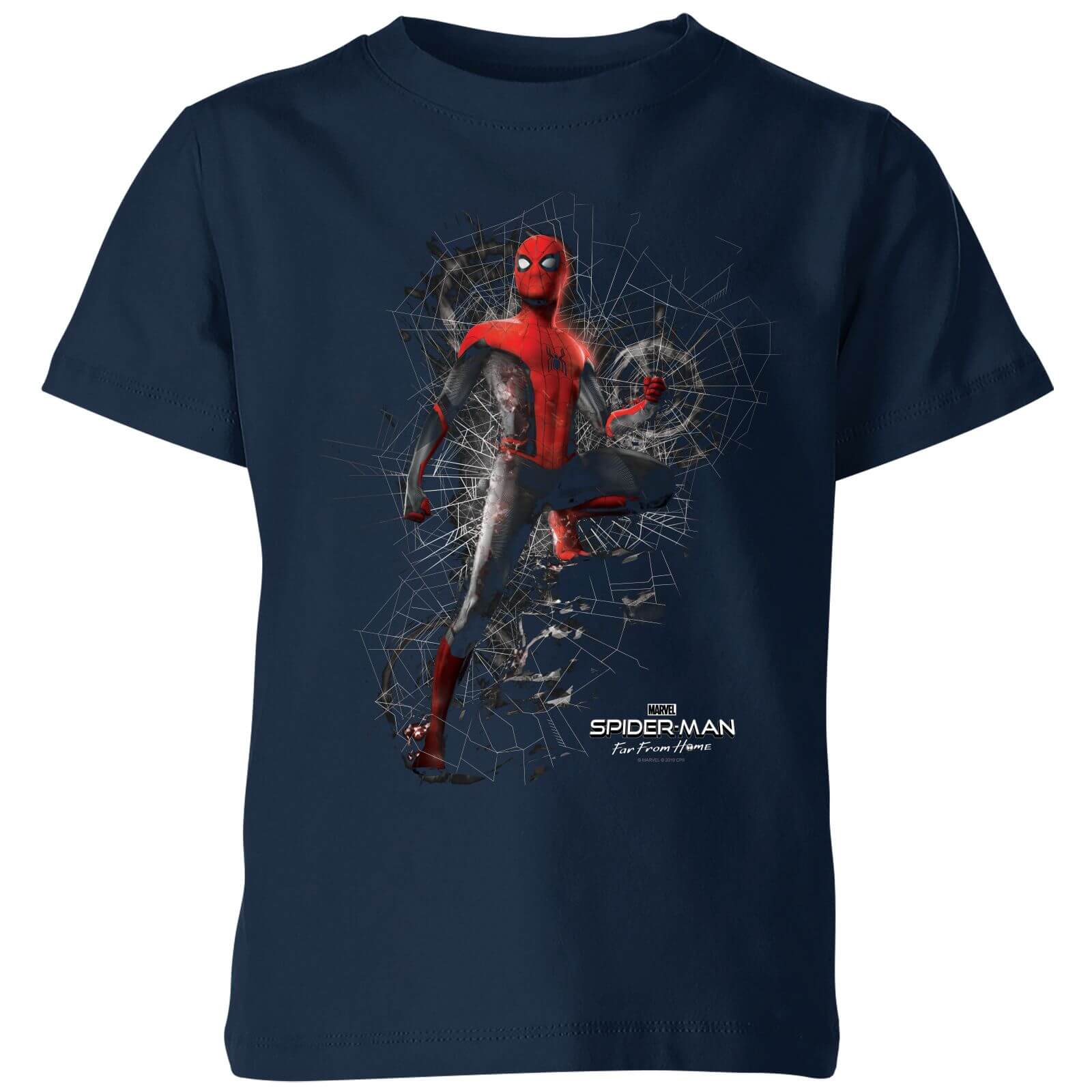 t shirt spiderman