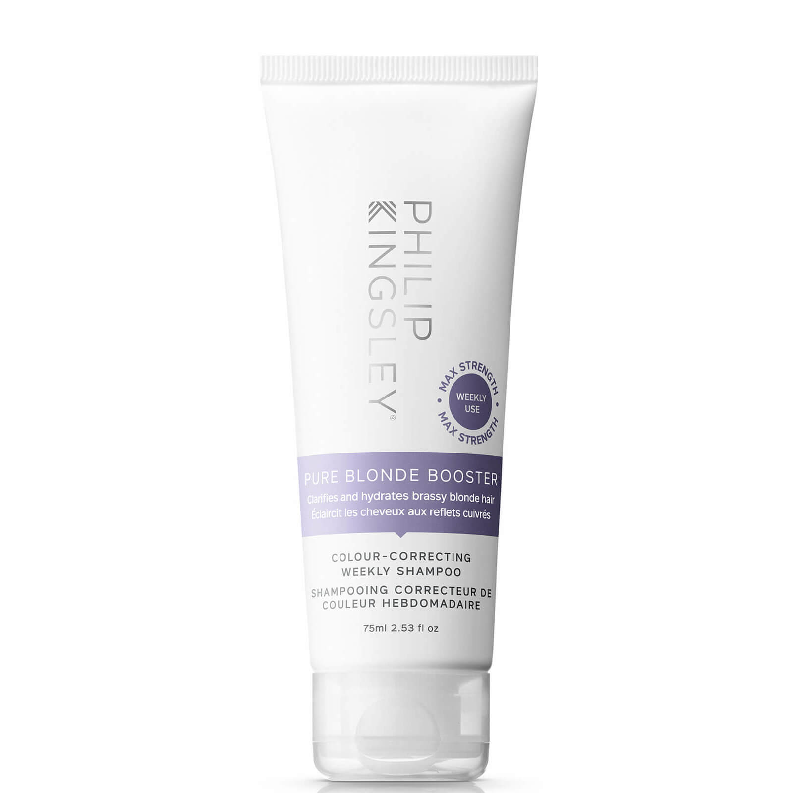 Click to view product details and reviews for Philip Kingsley Pure Blonde Booster Shampoo 75ml.