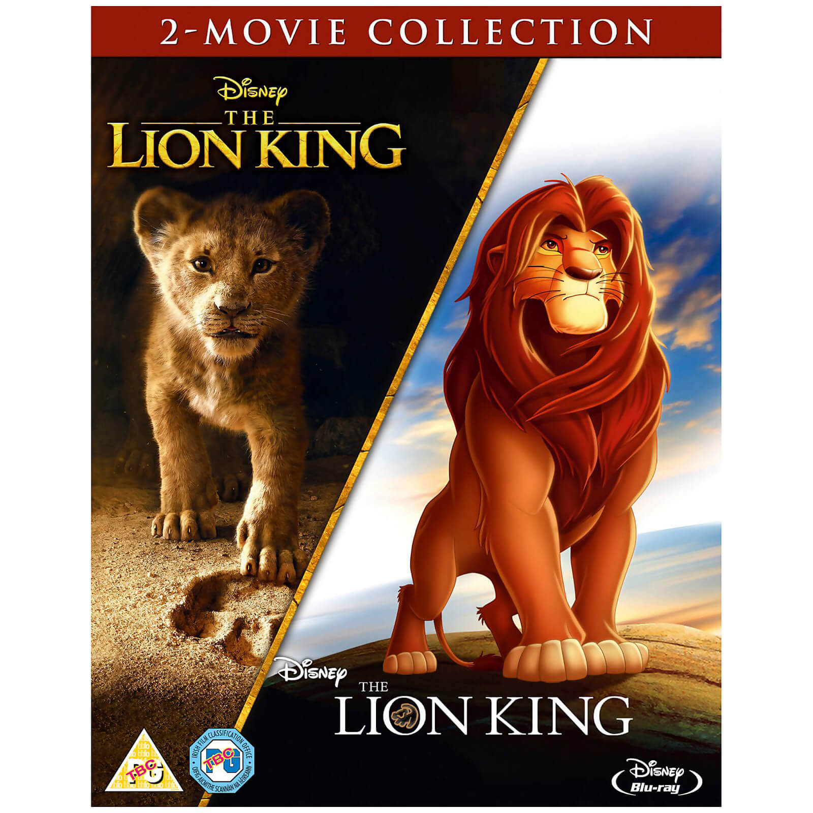

Le Roi Lion (Live action) / Le Roi Lion (animation) Double pack