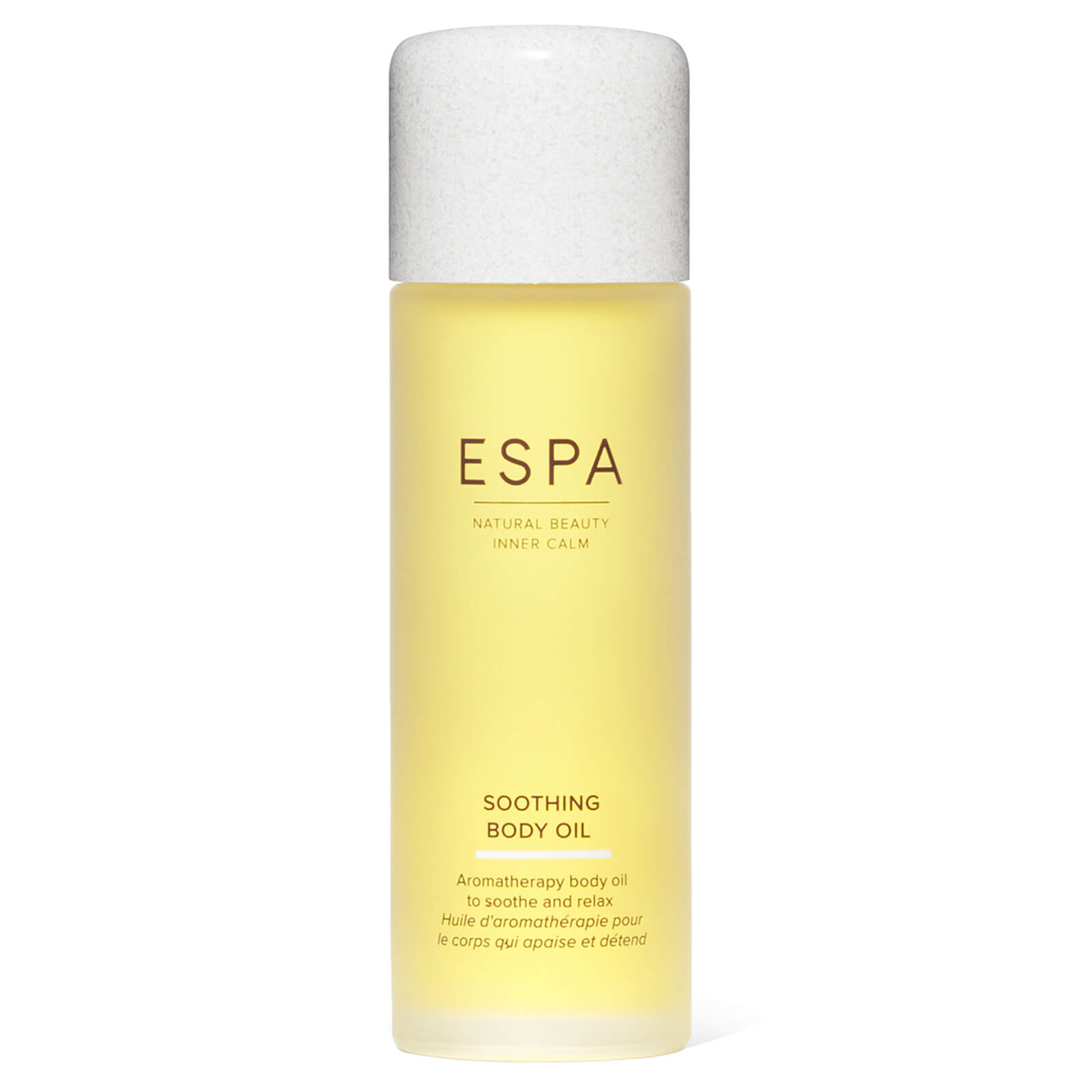 Espa Soothing Body Oil In Yellow