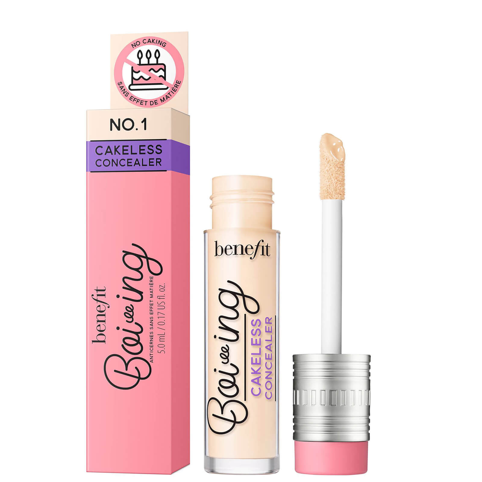 Photos - Foundation & Concealer Benefit Boi-ing Cakeless Concealer 5ml  - 01 (Various Shades)