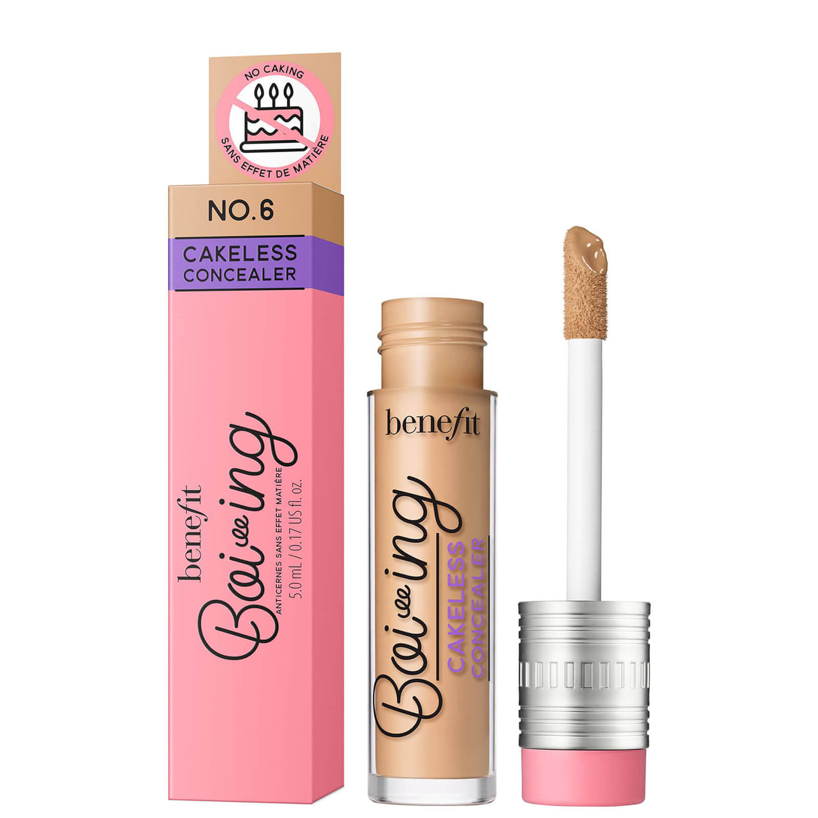 Photos - Foundation & Concealer Benefit Boi-ing Cakeless Concealer 5ml  - 06 (Various Shades)