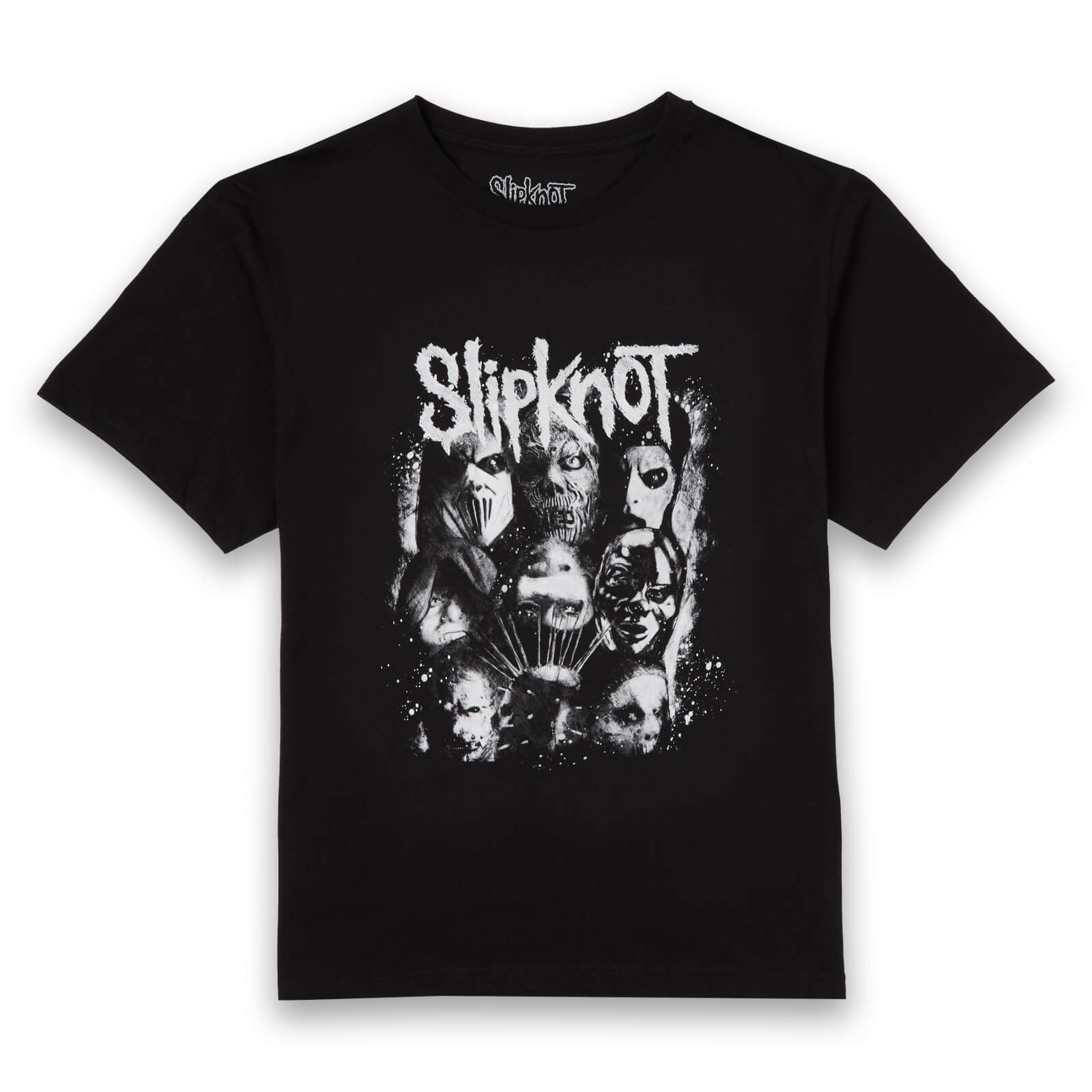 Slipknot Splatter T-Shirt – Black – S Slipknot Splatter T-Shirt – Black – S