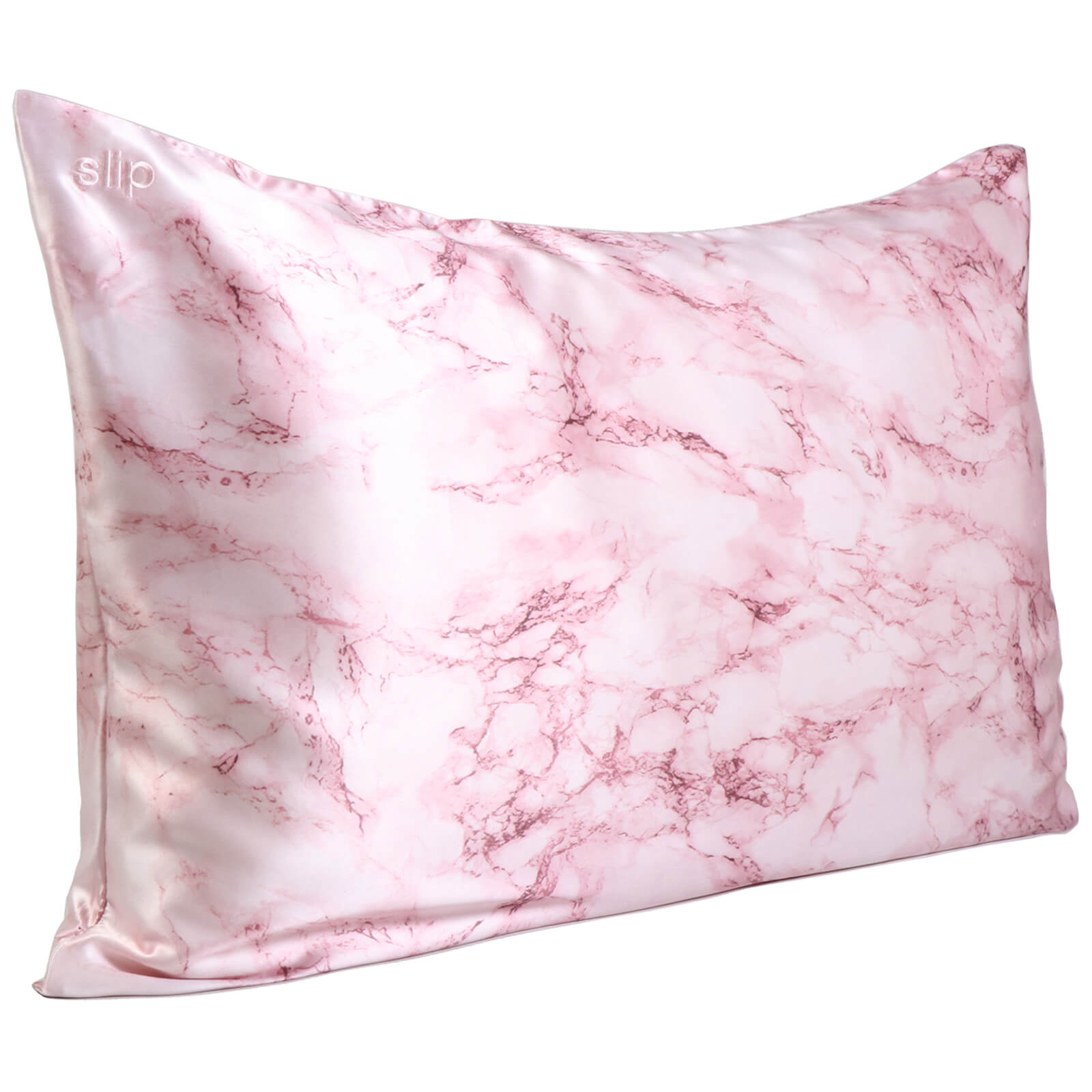 slip pillowcase pink
