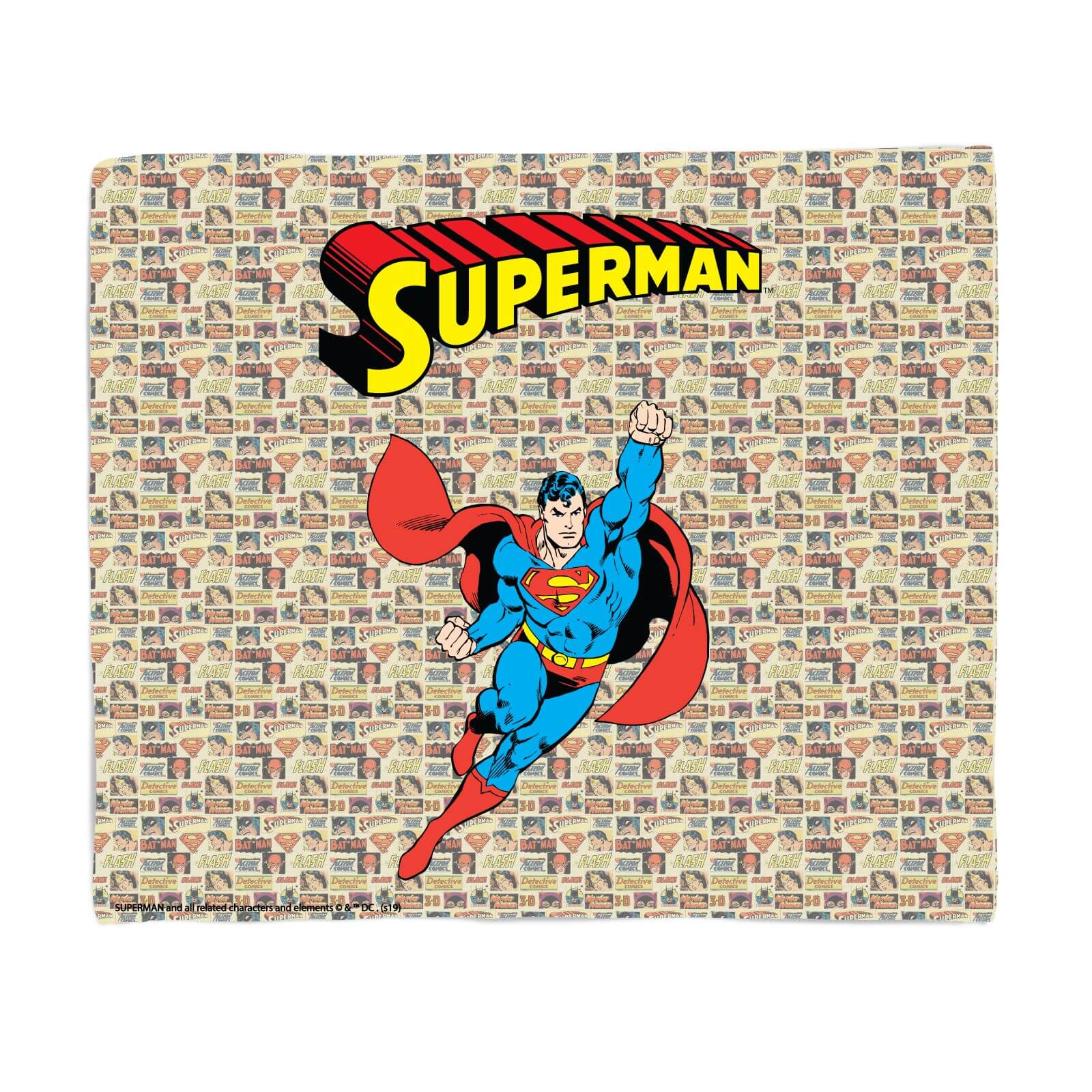 

Superman Fleece Blanket