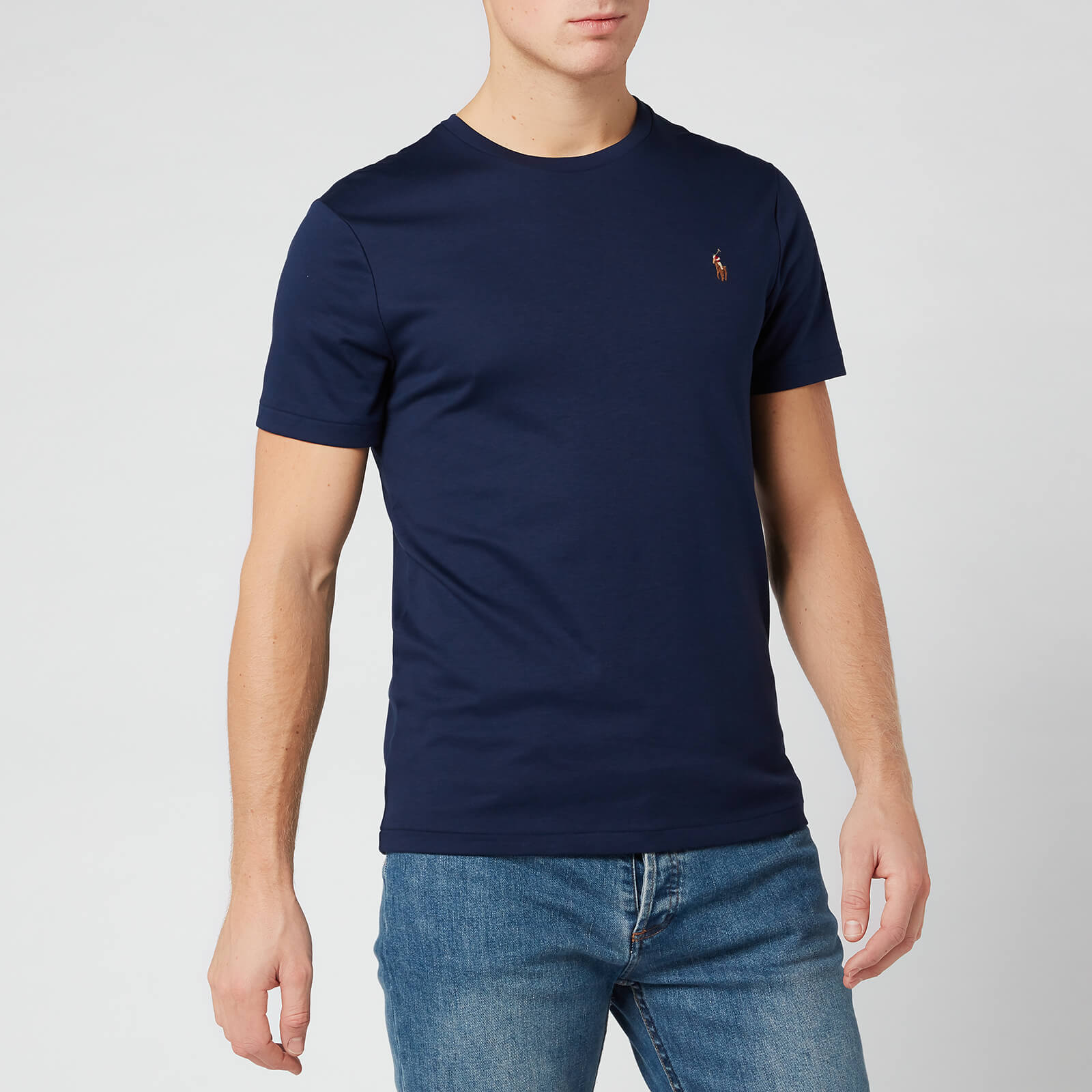 Polo Ralph Lauren Weiches Custom-Slim-Fit T-Shirt - French Navy - S