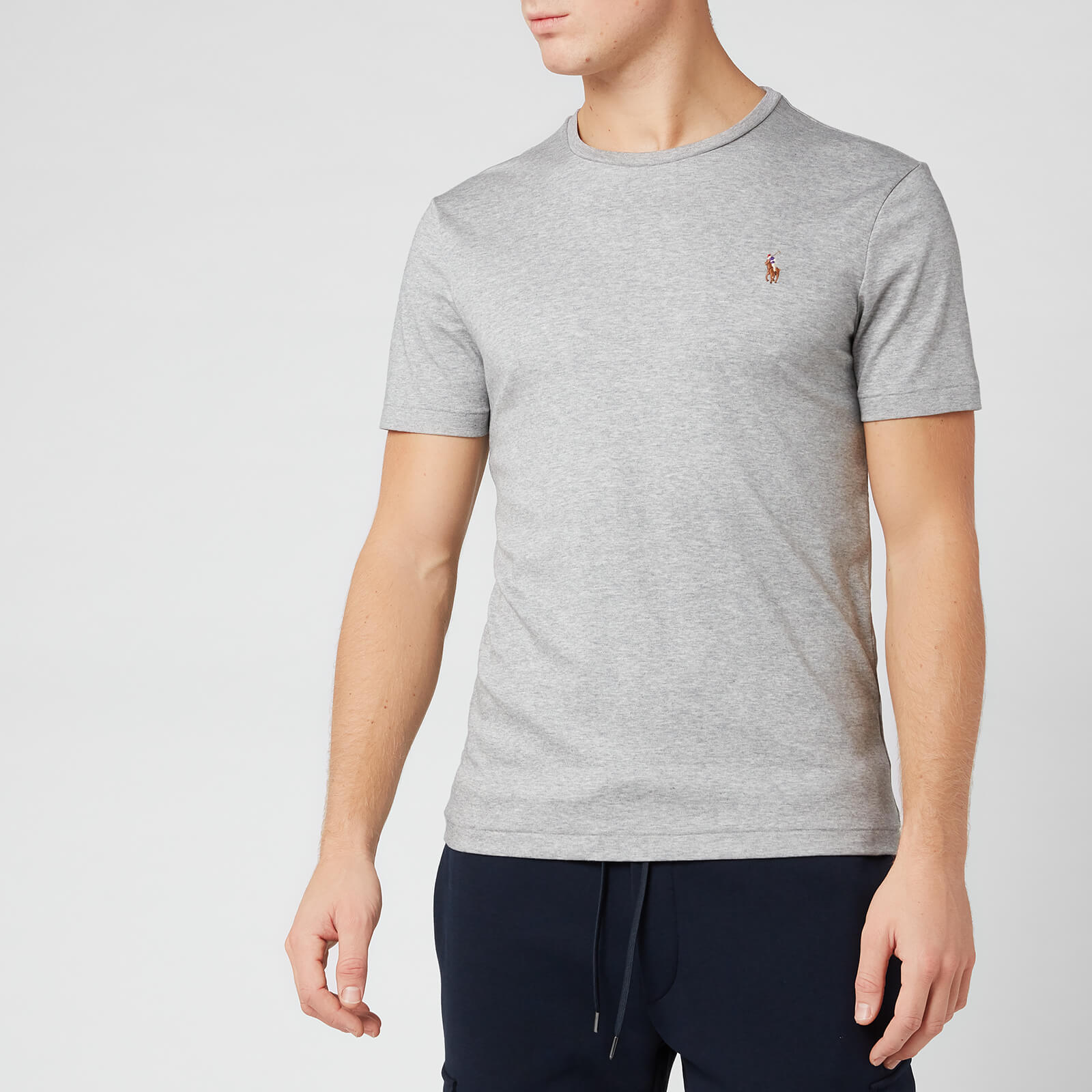 Polo Ralph Lauren Men's Custom Slim Fit Soft Cotton T-Shirt - Andover Heather - S