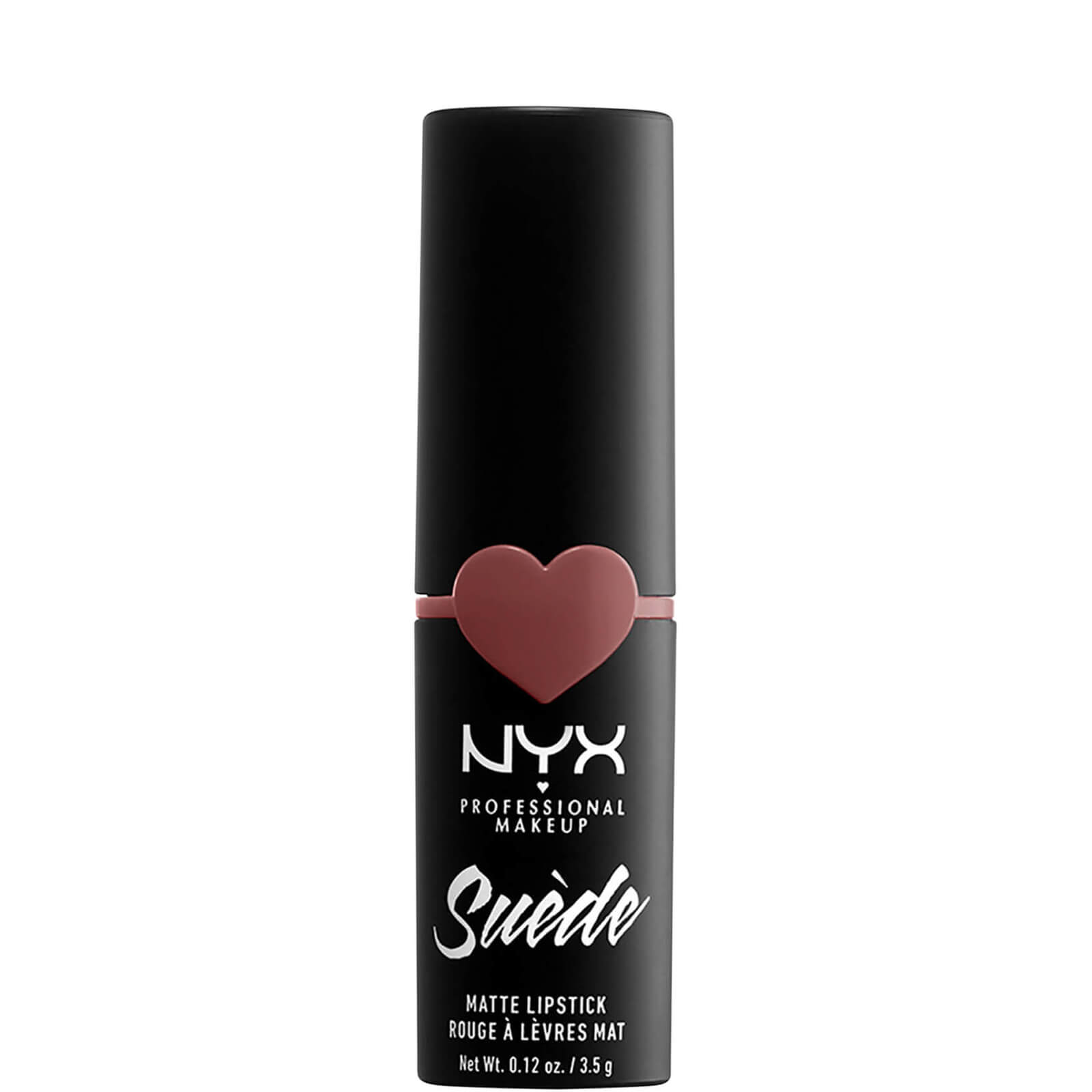 NYX Professional Makeup Suede Matte Lipstick 3.5g (Various Shades) - Brunch Me - Light Dusty Rose