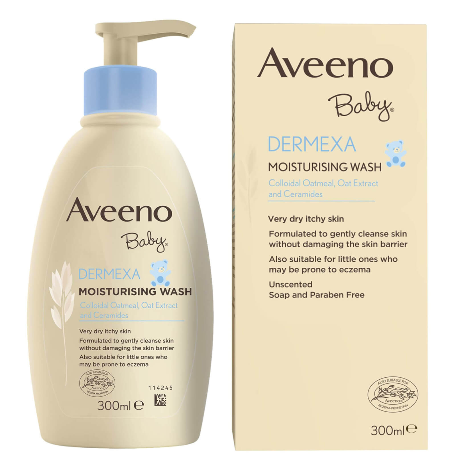 

Aveeno Baby Dermexa Moisturising Wash 300ml