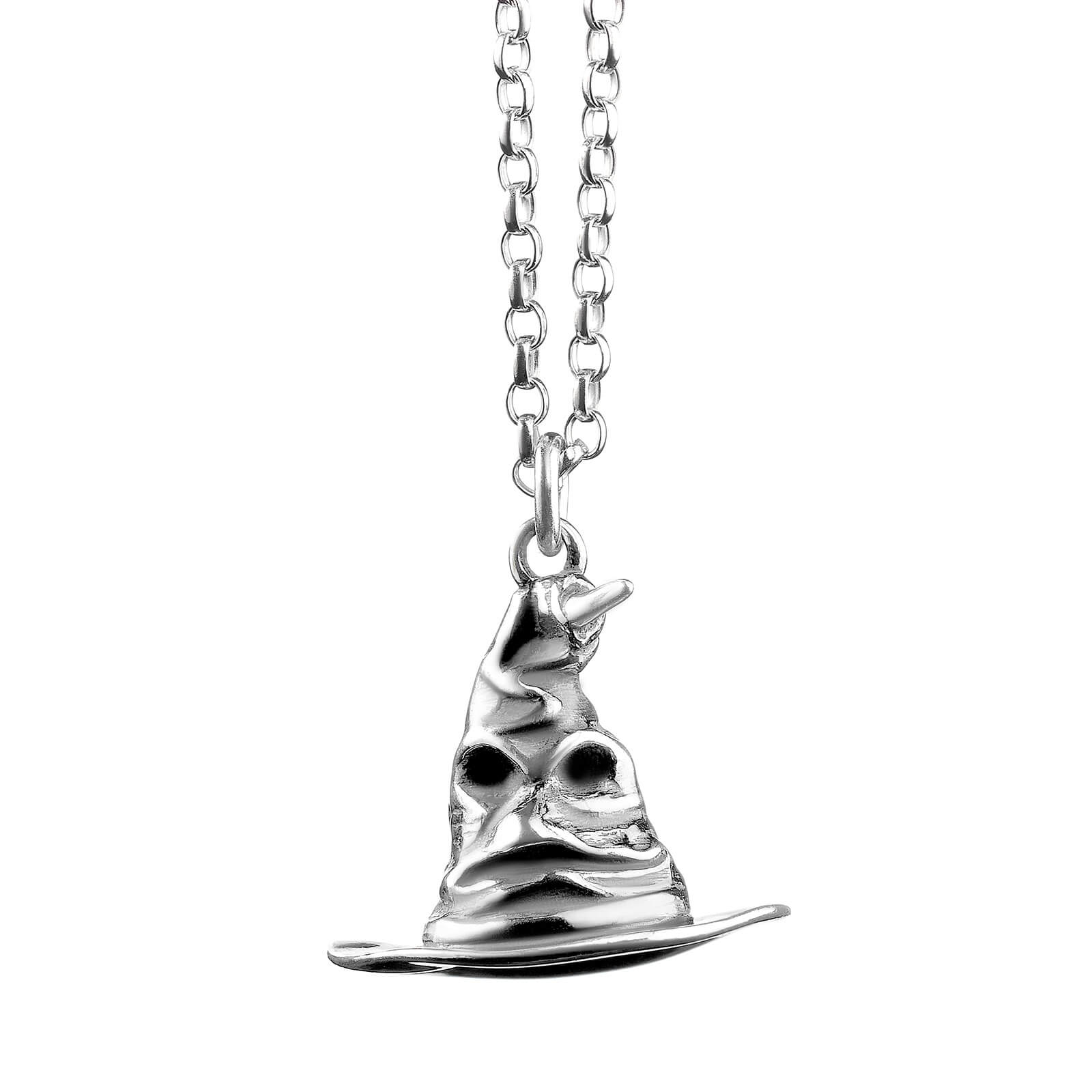 Image of Harry Potter Sterling Silver Sorting Hat Necklace