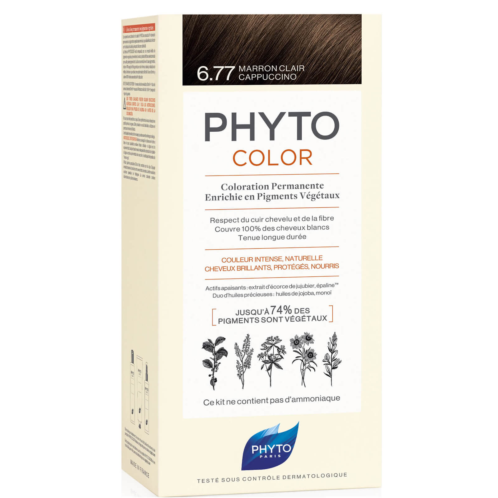Phyto Color - 6.77 Light Brown 180g