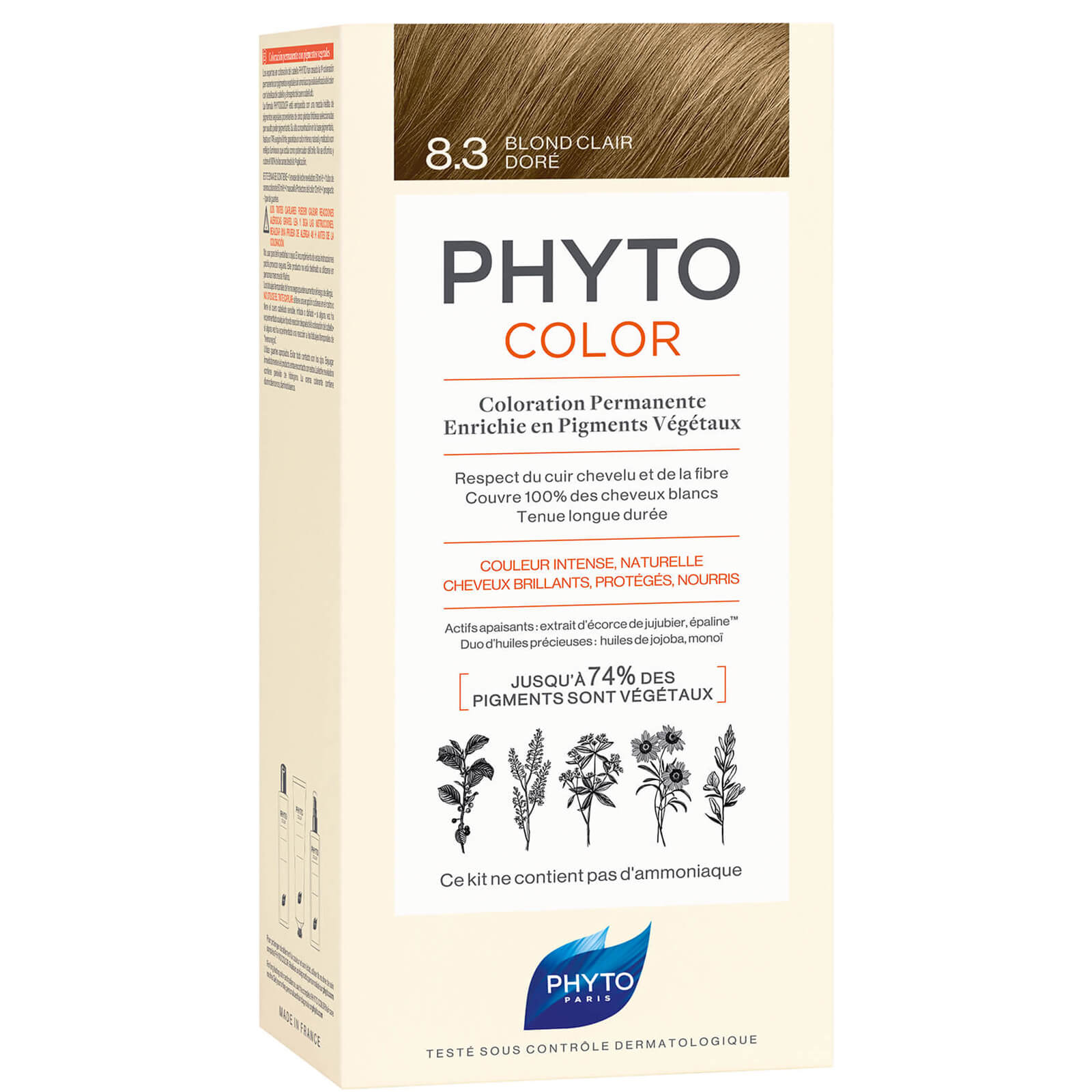 Phyto Color - 8.3 Light Golden Blonde 180g