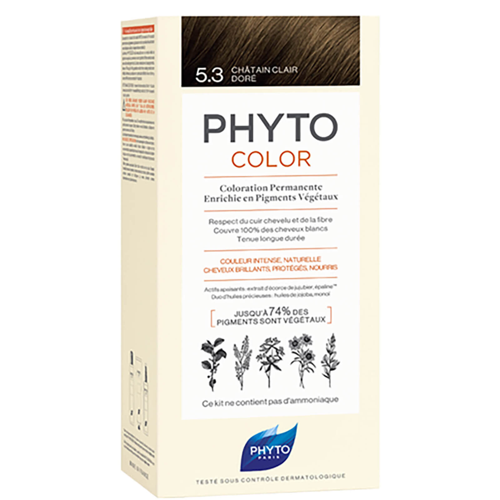 Phyto Color - 5.3 Light Golden Brown 180g