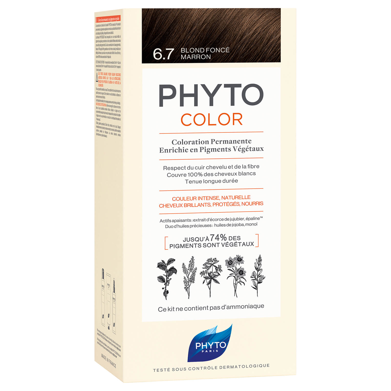 Phyto Hair Colour by Phytocolor - 6.7 Dark Chestnut 180g
