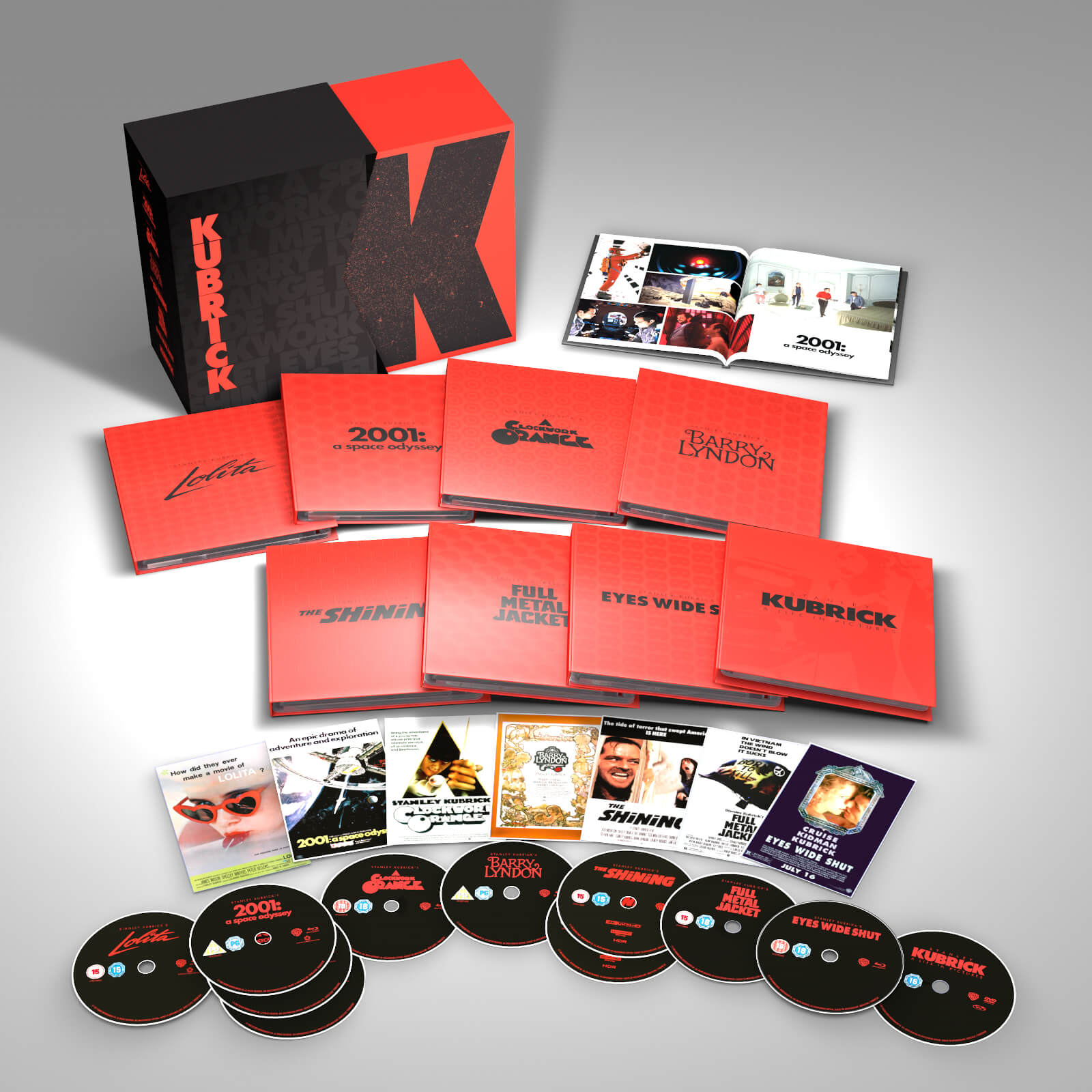 

Collection de films Stanley Kubrick en édition limitée - 4K Ultra HD