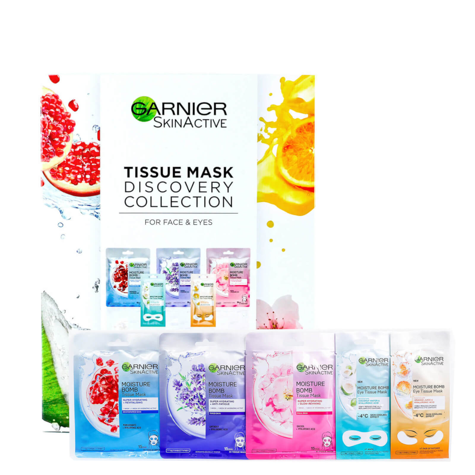 

Garnier Tissue Mask Discovery Collection