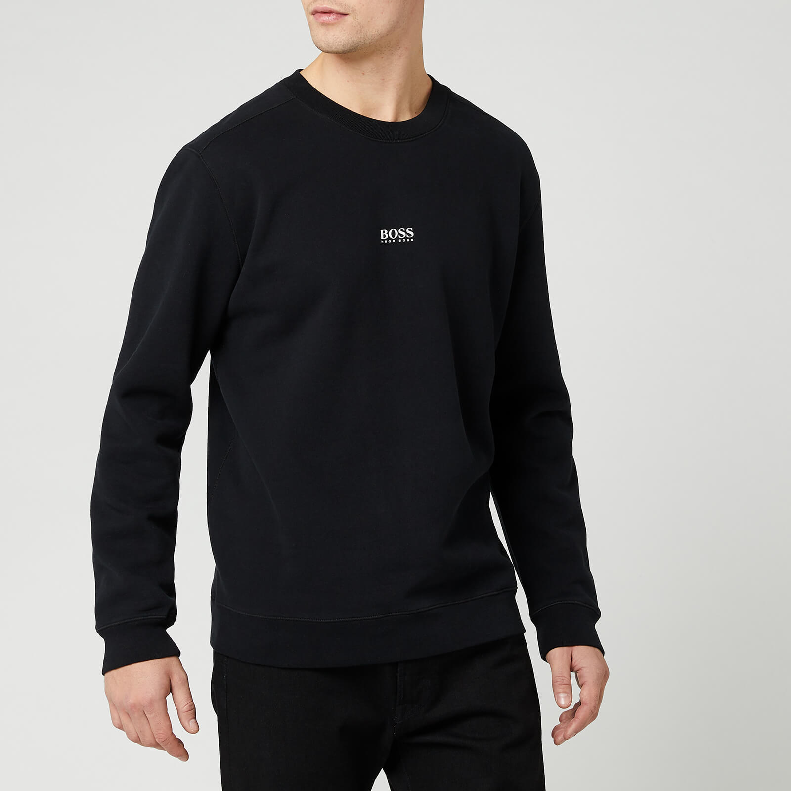 BOSS Casual Men's Weevo Relaxed Fit Sweatshirt - Black - M
