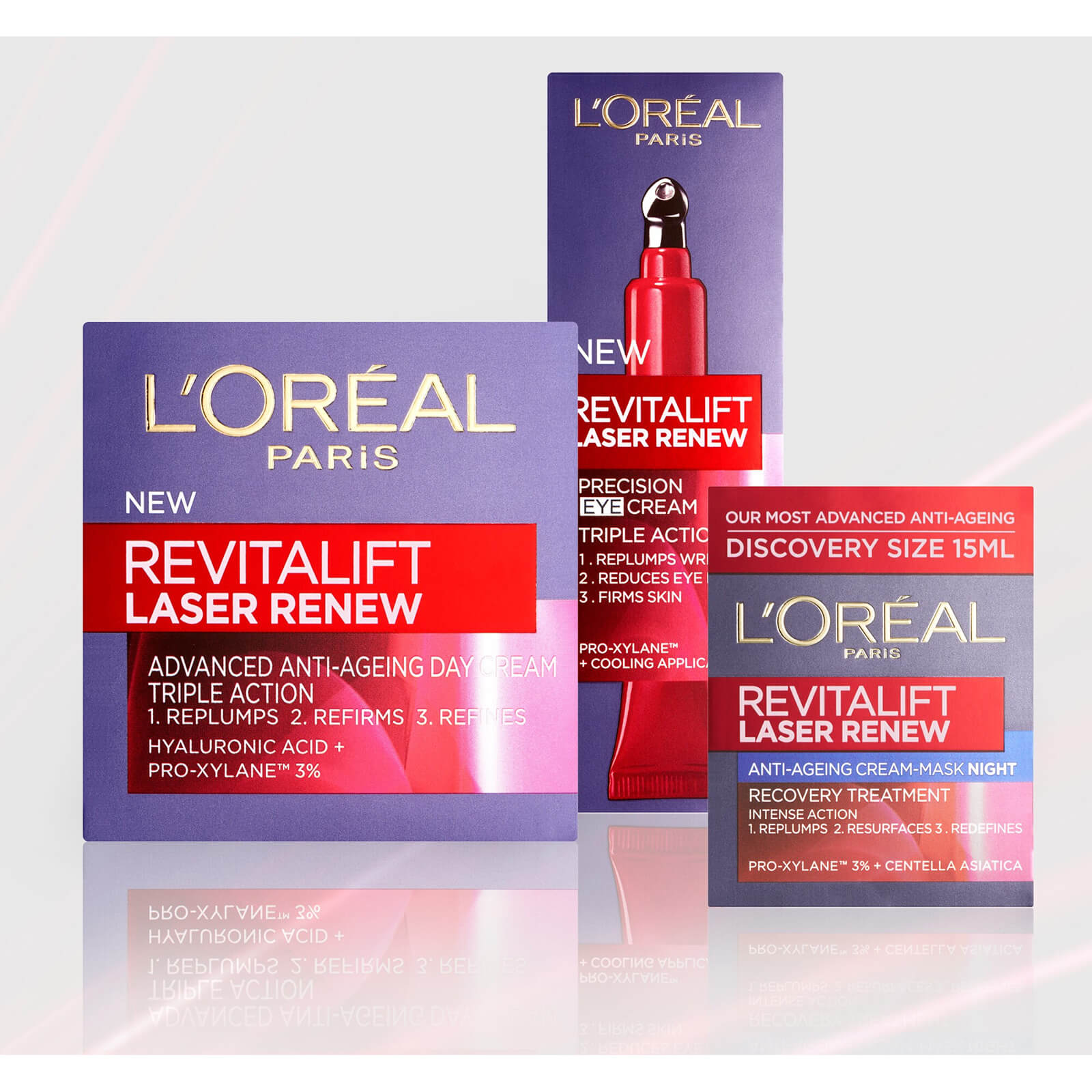 L'Oréal Paris Revitalift Laser Renew Anti-Ageing Skincare Moisturiser Set (Worth £51.97)