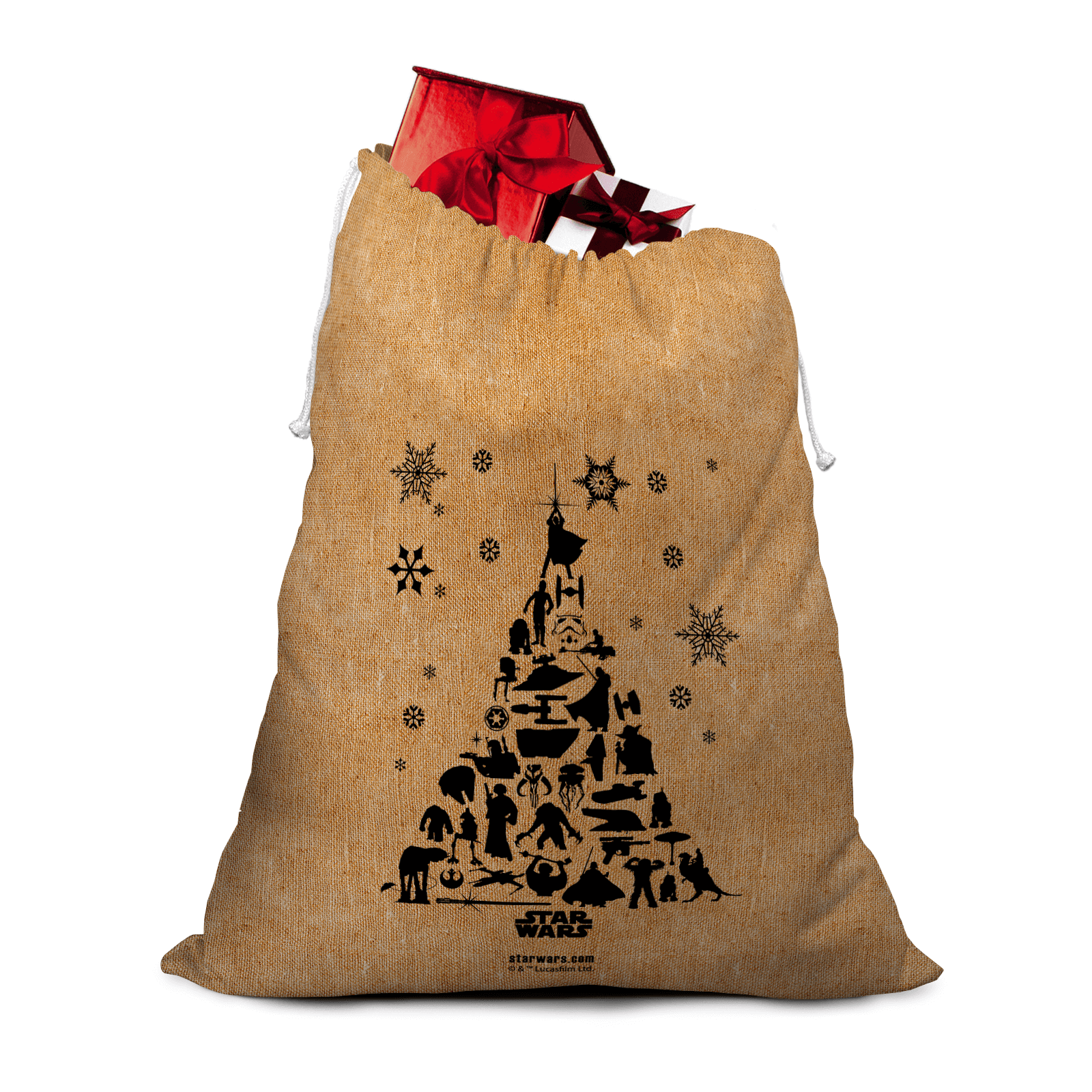 Star Wars Officially Licensed Christmas Hessian Sack