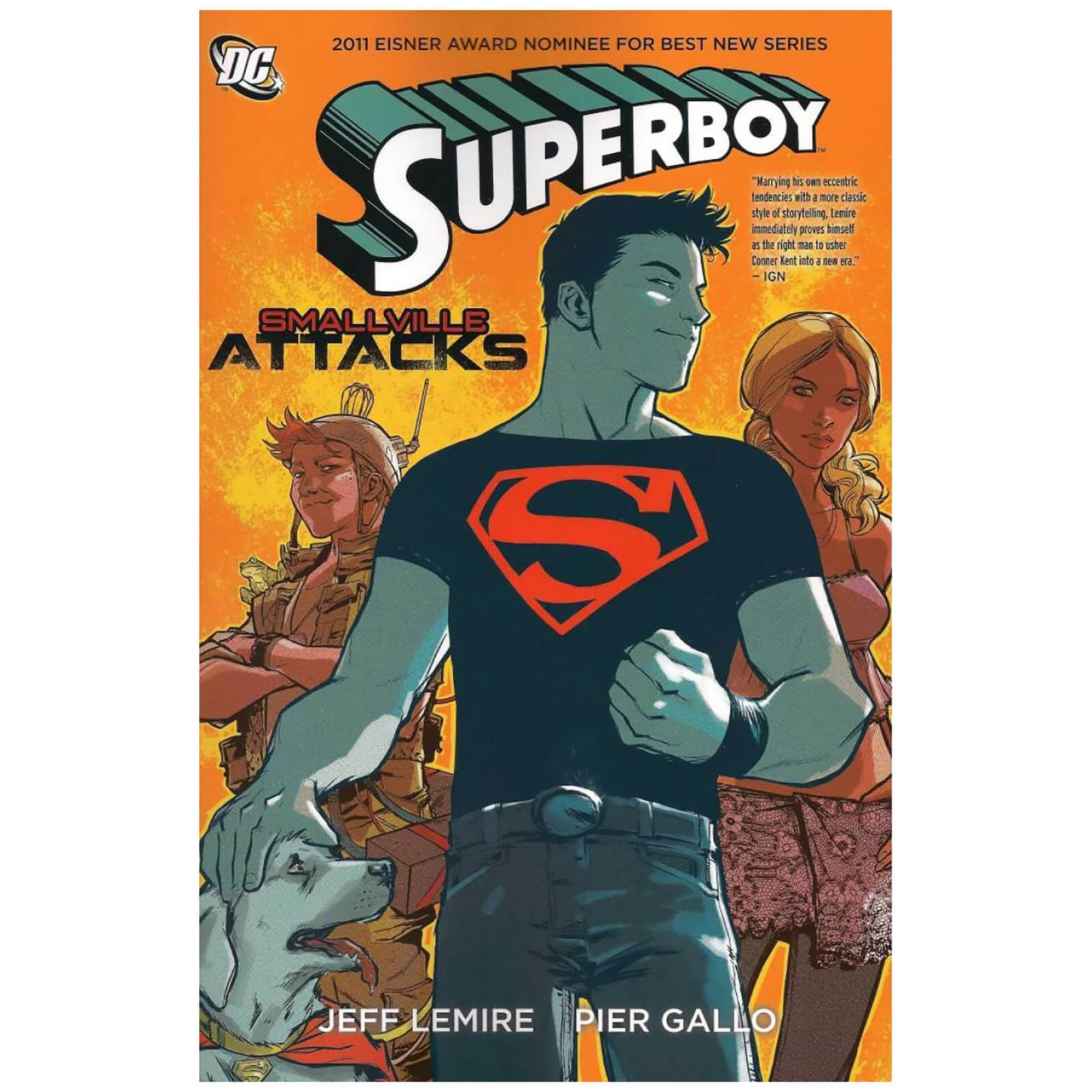 

DC Comics Superboy Smallville Attacks Trade Paperback